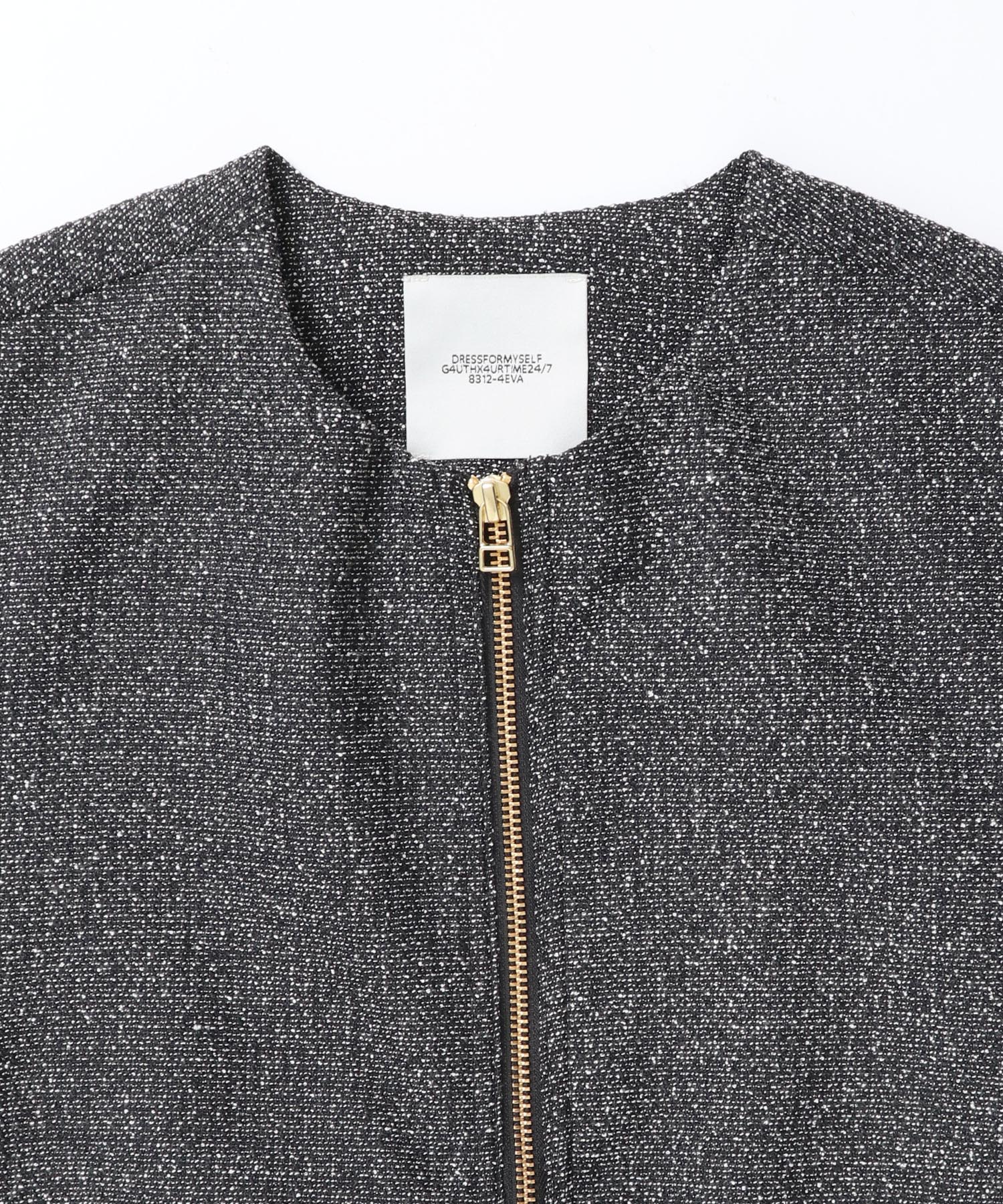 TWEED BALLOON VEST