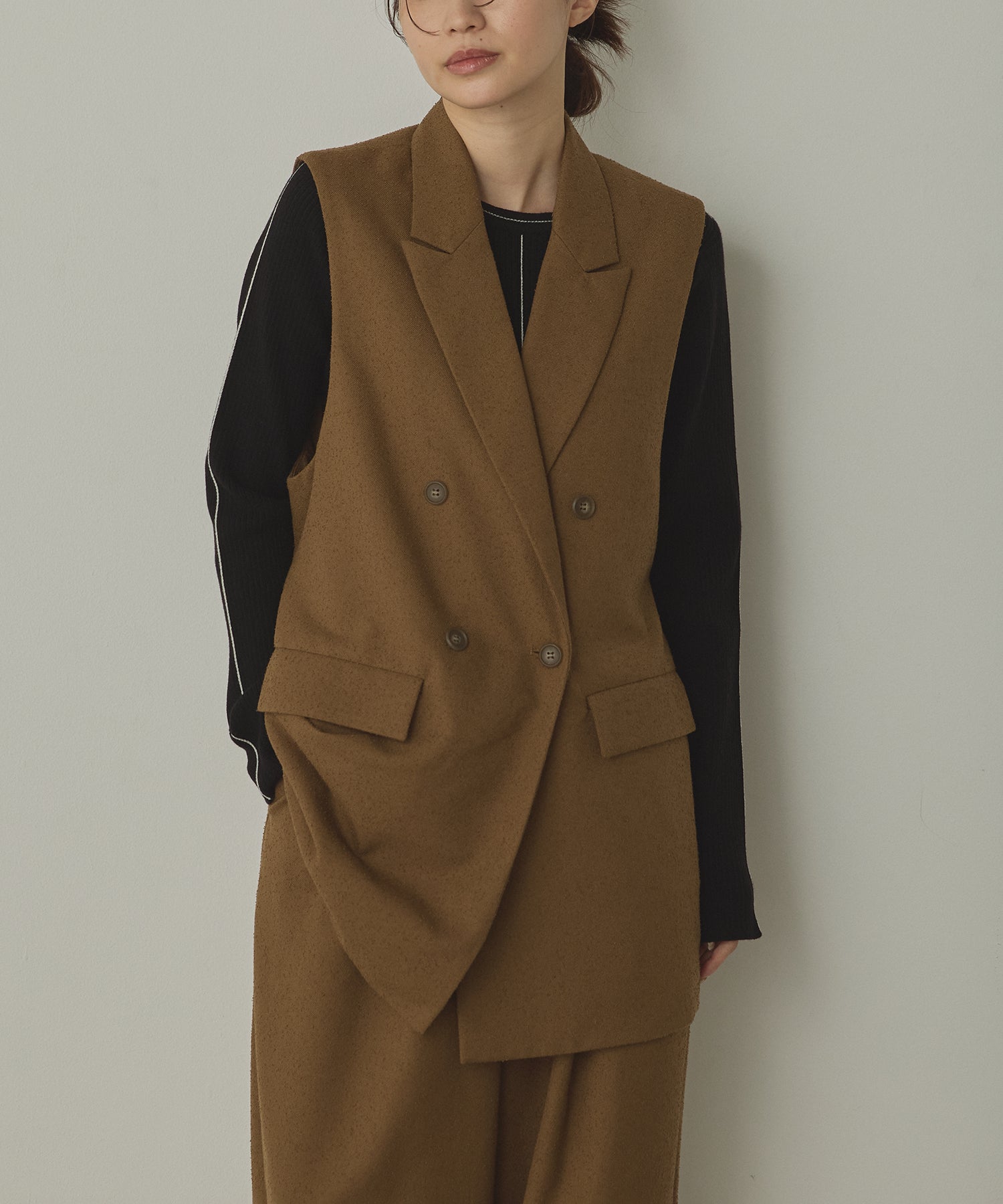 TWEED MIDI VEST