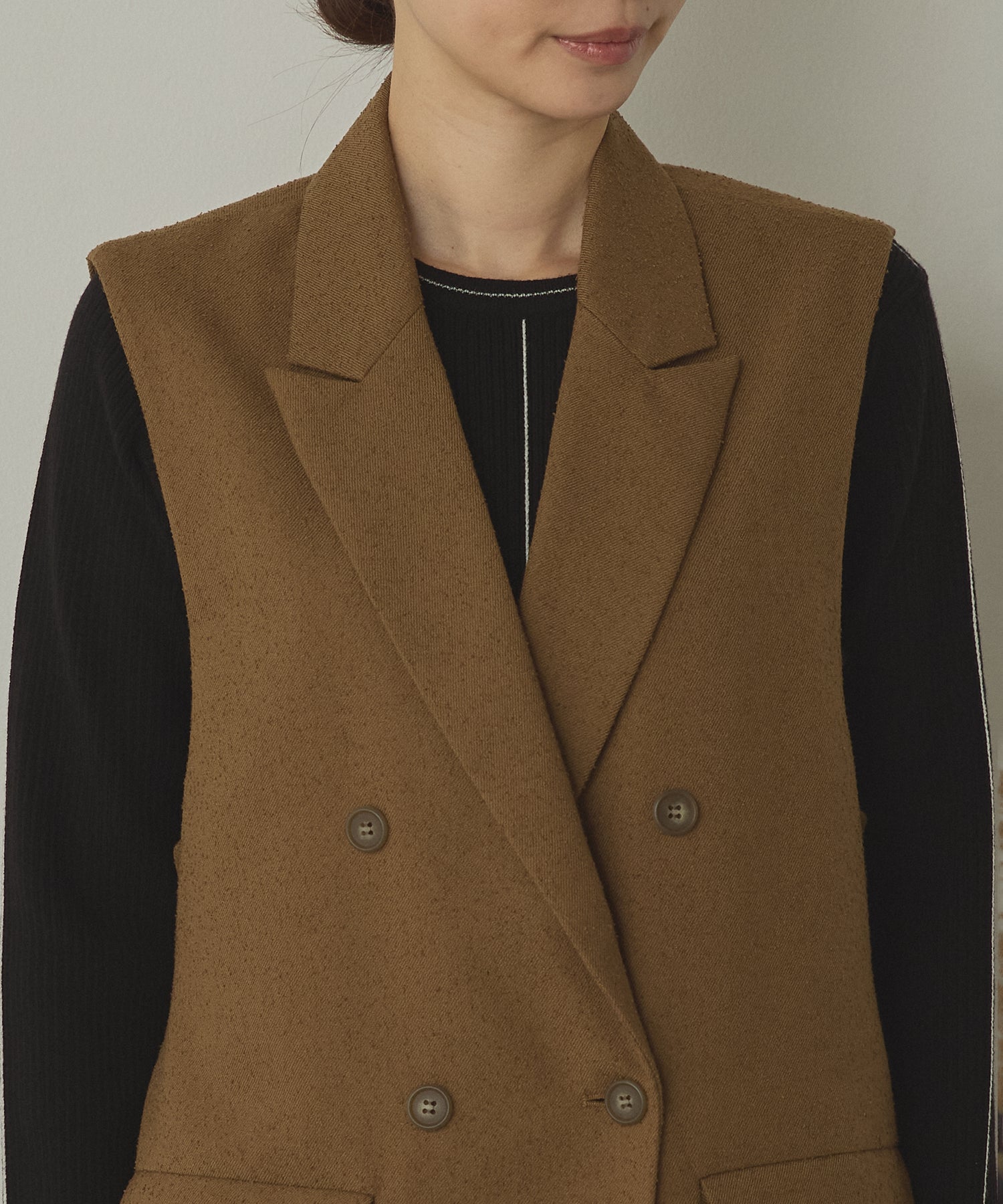 TWEED MIDI VEST