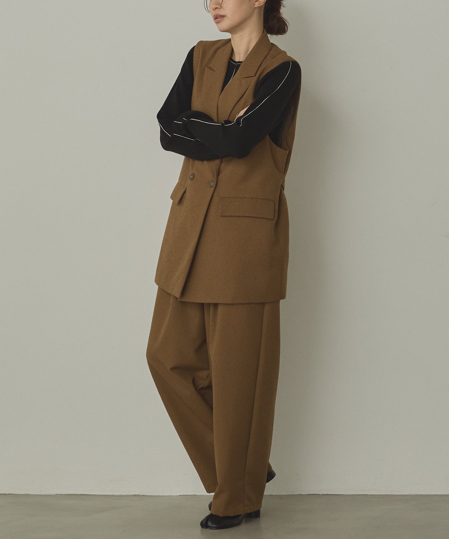 TWEED MIDI VEST