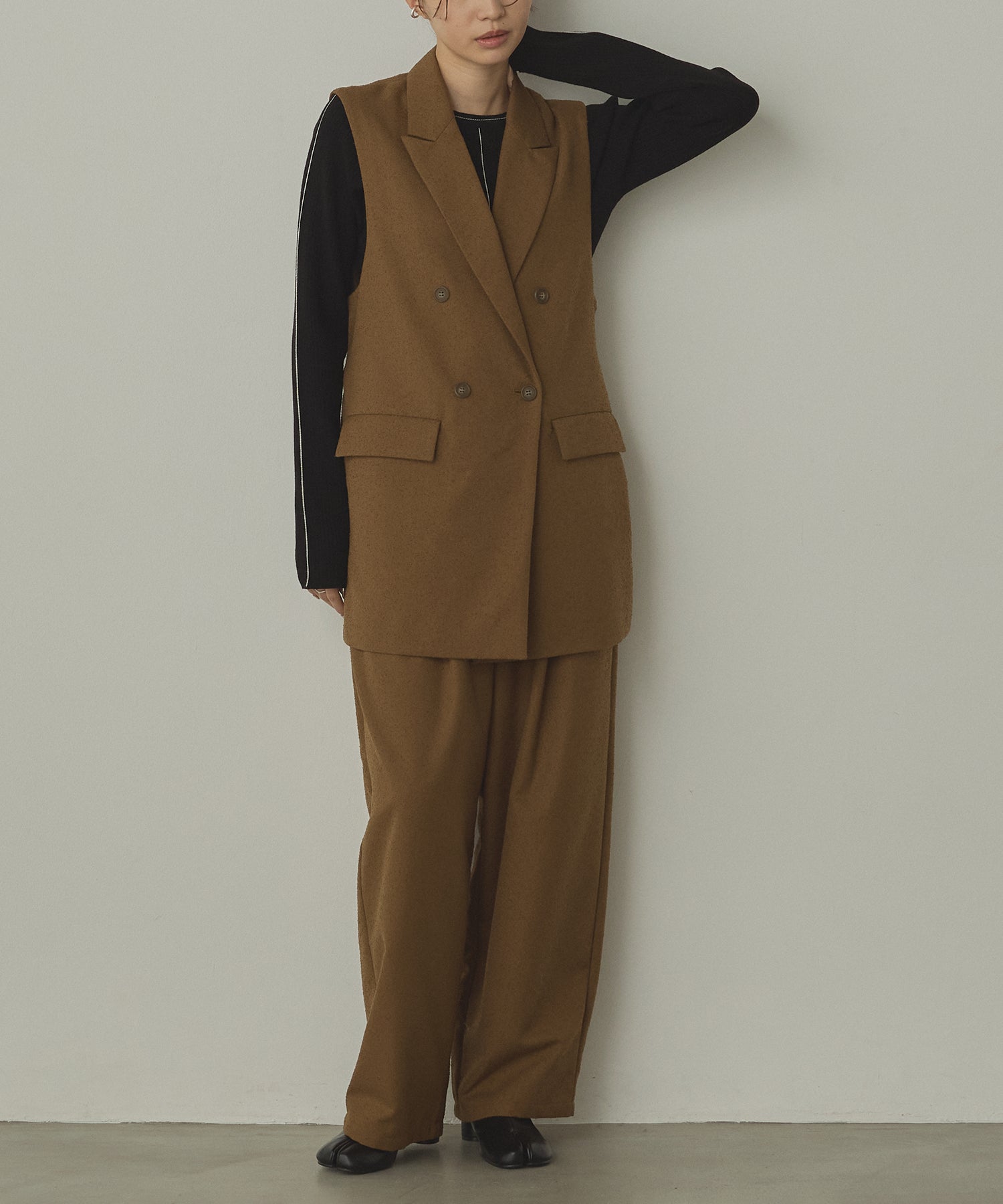 TWEED MIDI VEST