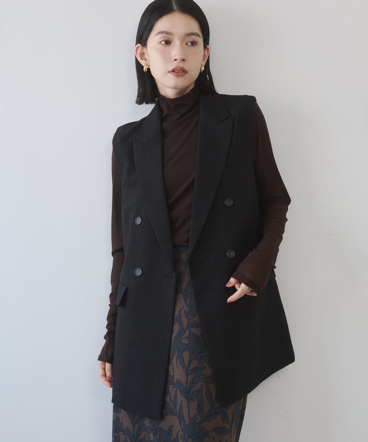 TWEED MIDI VEST