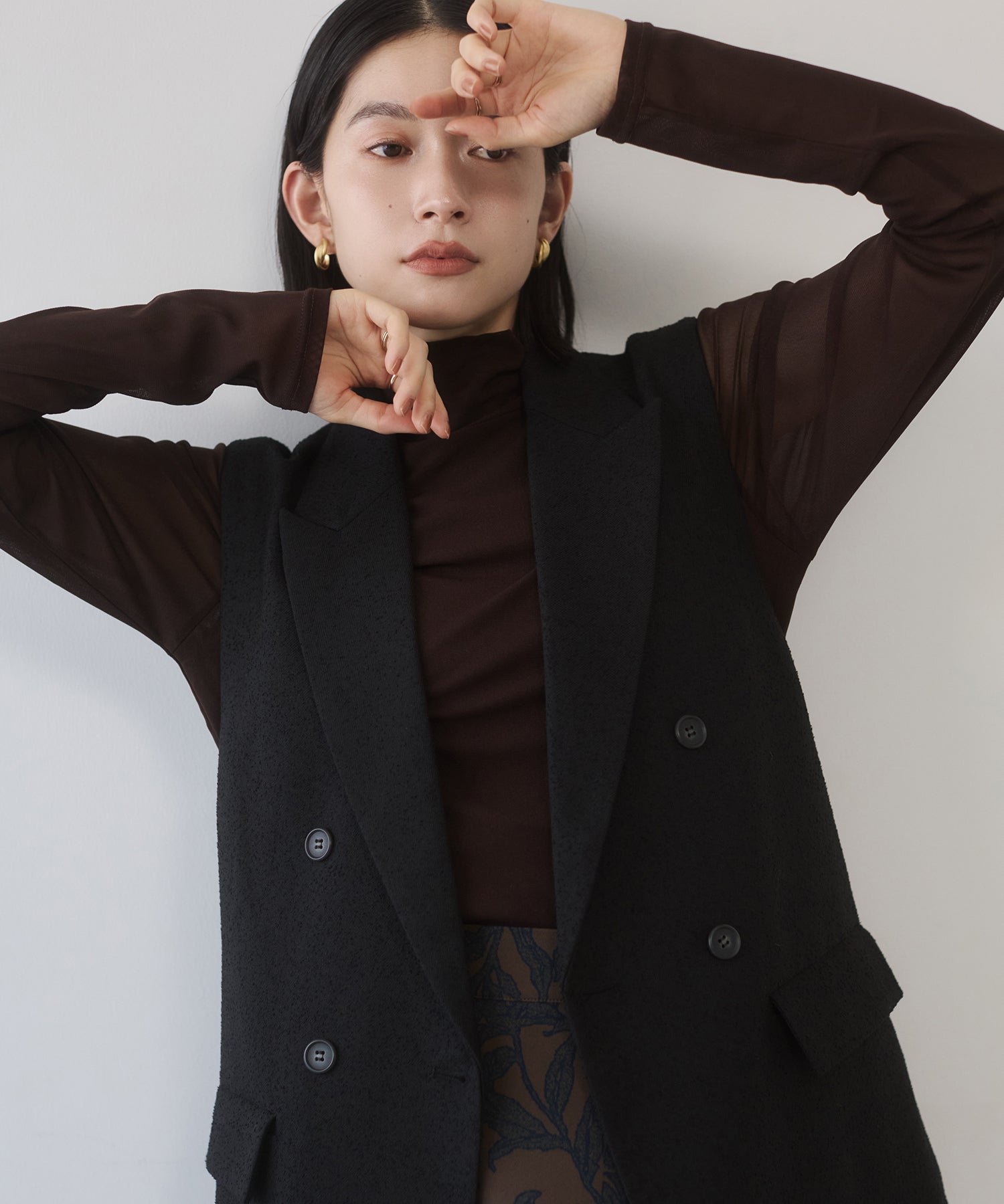 TWEED MIDI VEST