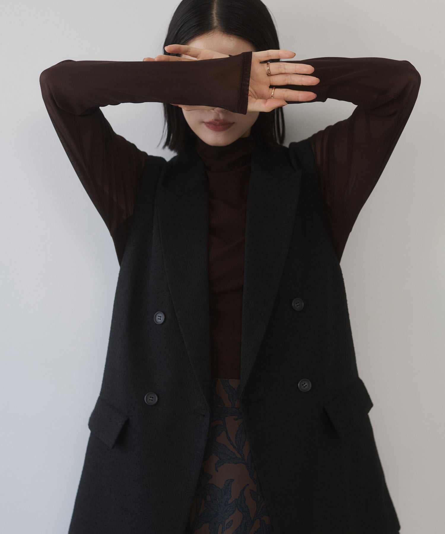 TWEED MIDI VEST