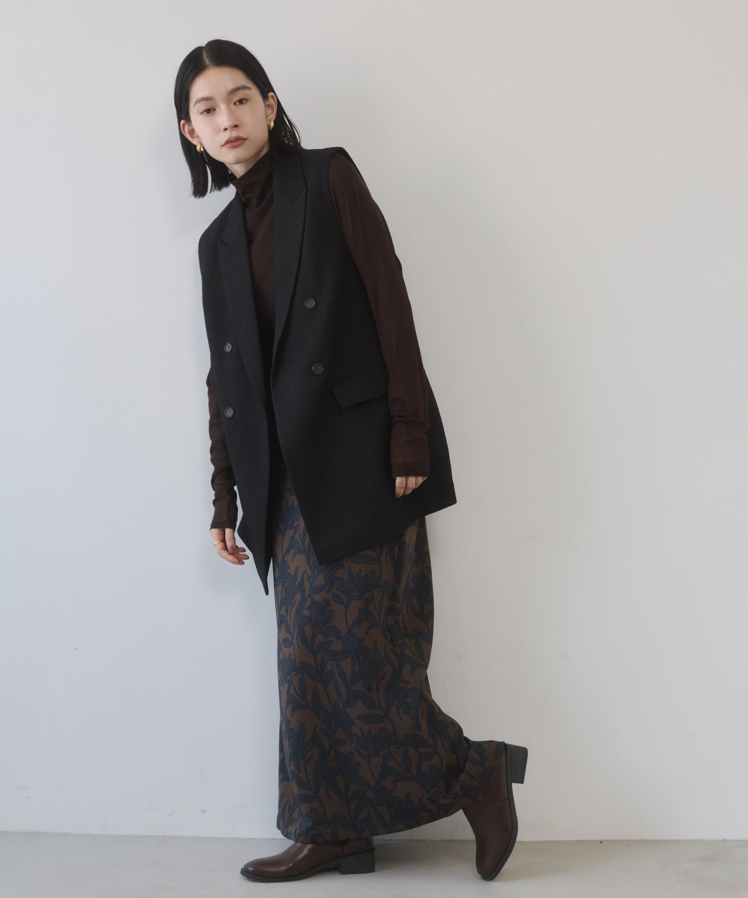 TWEED MIDI VEST