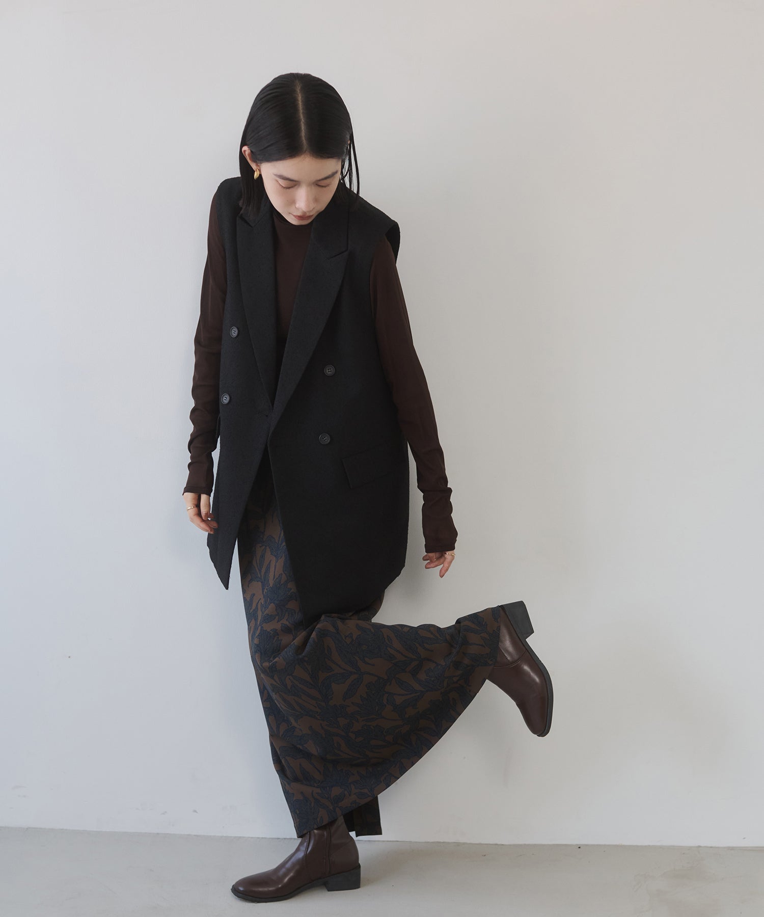 TWEED MIDI VEST