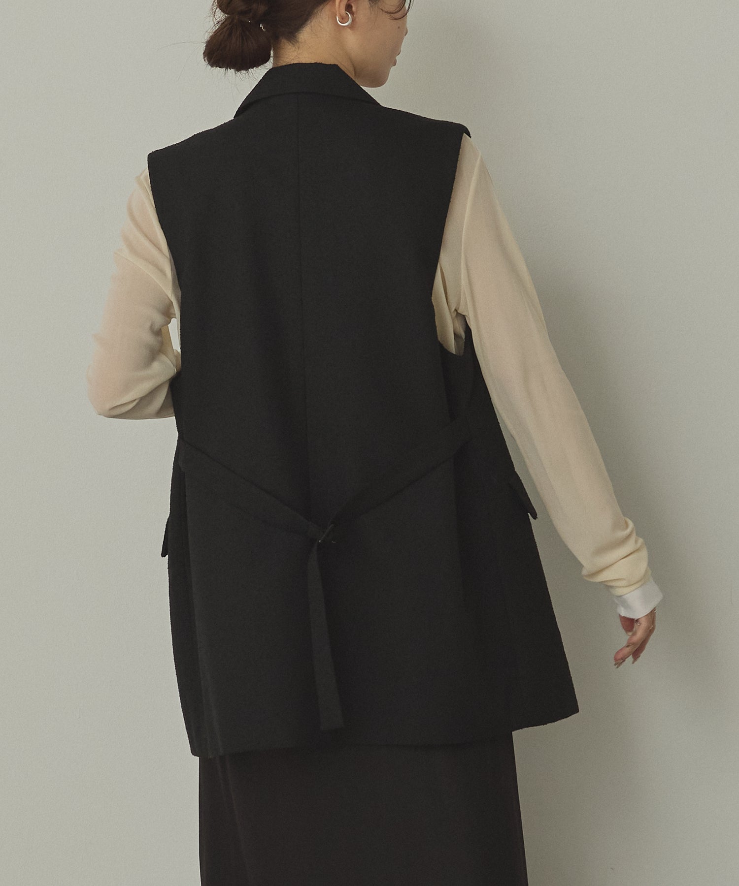 TWEED MIDI VEST