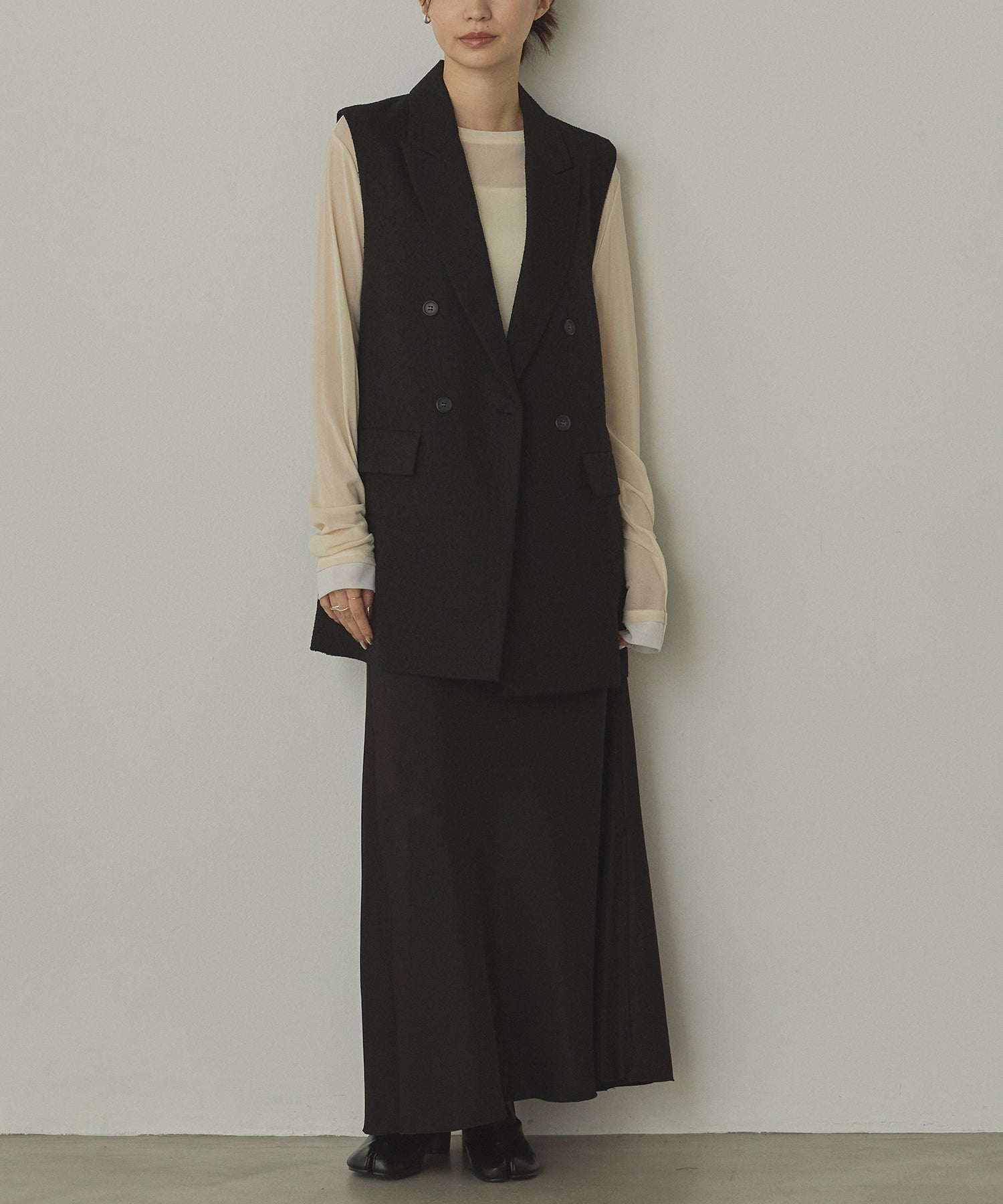 TWEED MIDI VEST