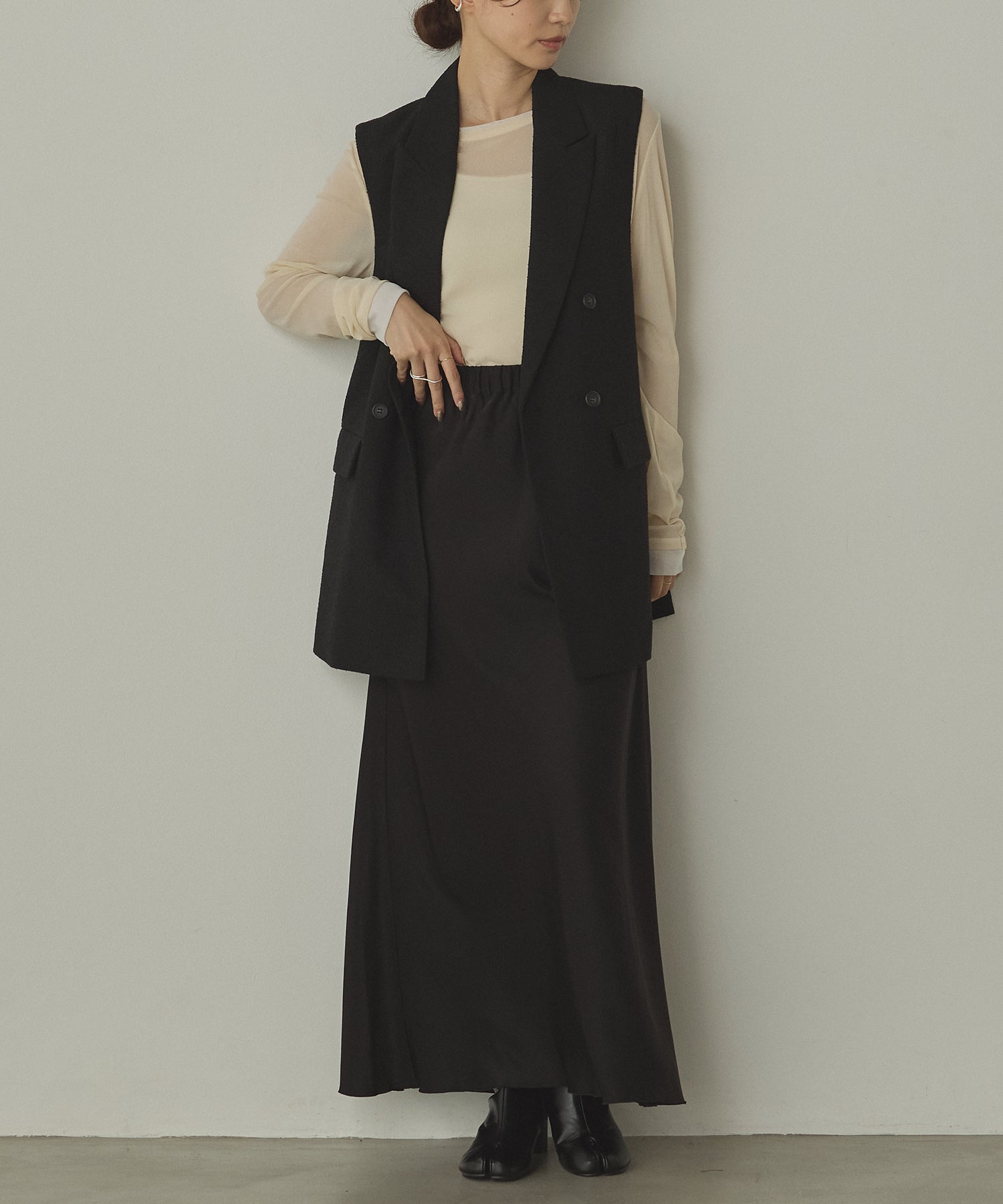TWEED MIDI VEST