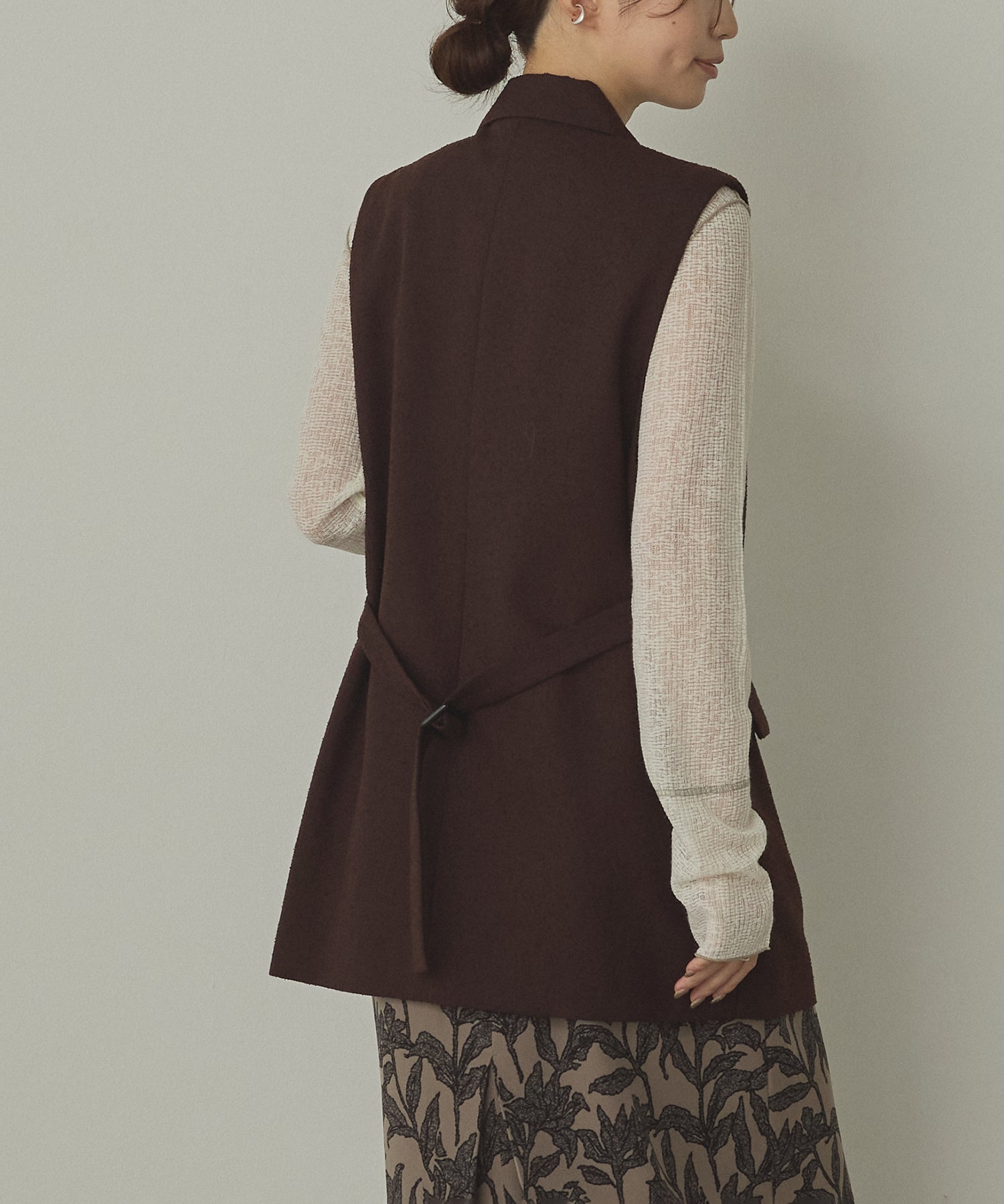TWEED MIDI VEST