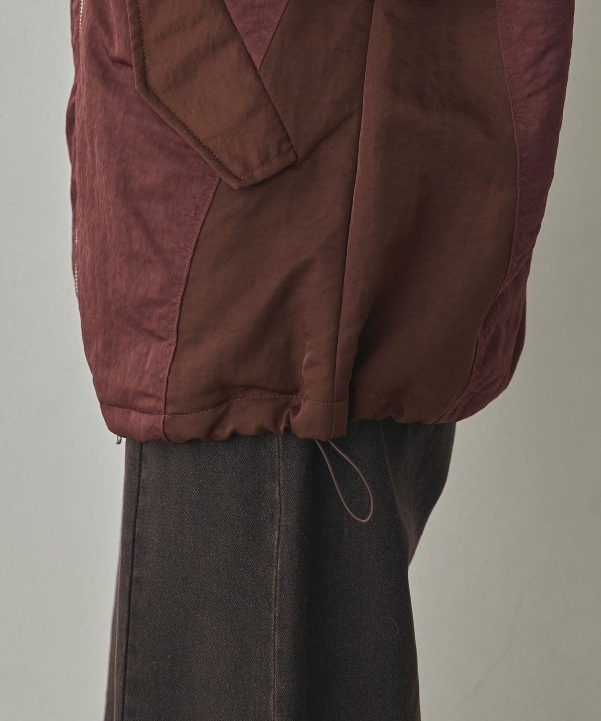 SUBTLE COLOURWAY NYLON MA-1 WAISTCOAT