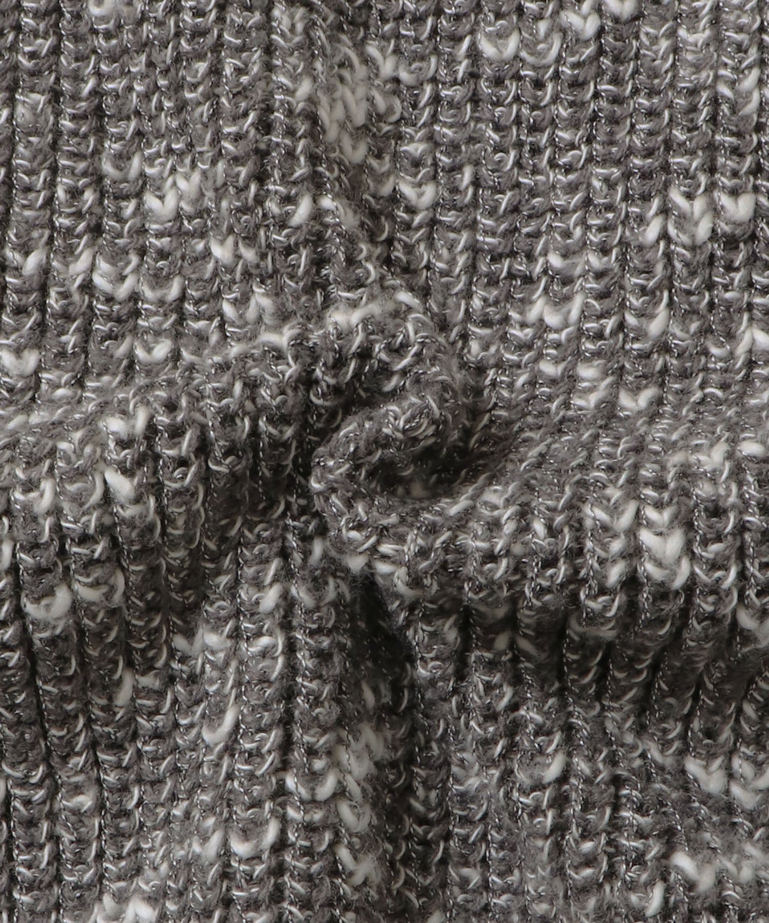 ミックスヤーン ショートニットベスト