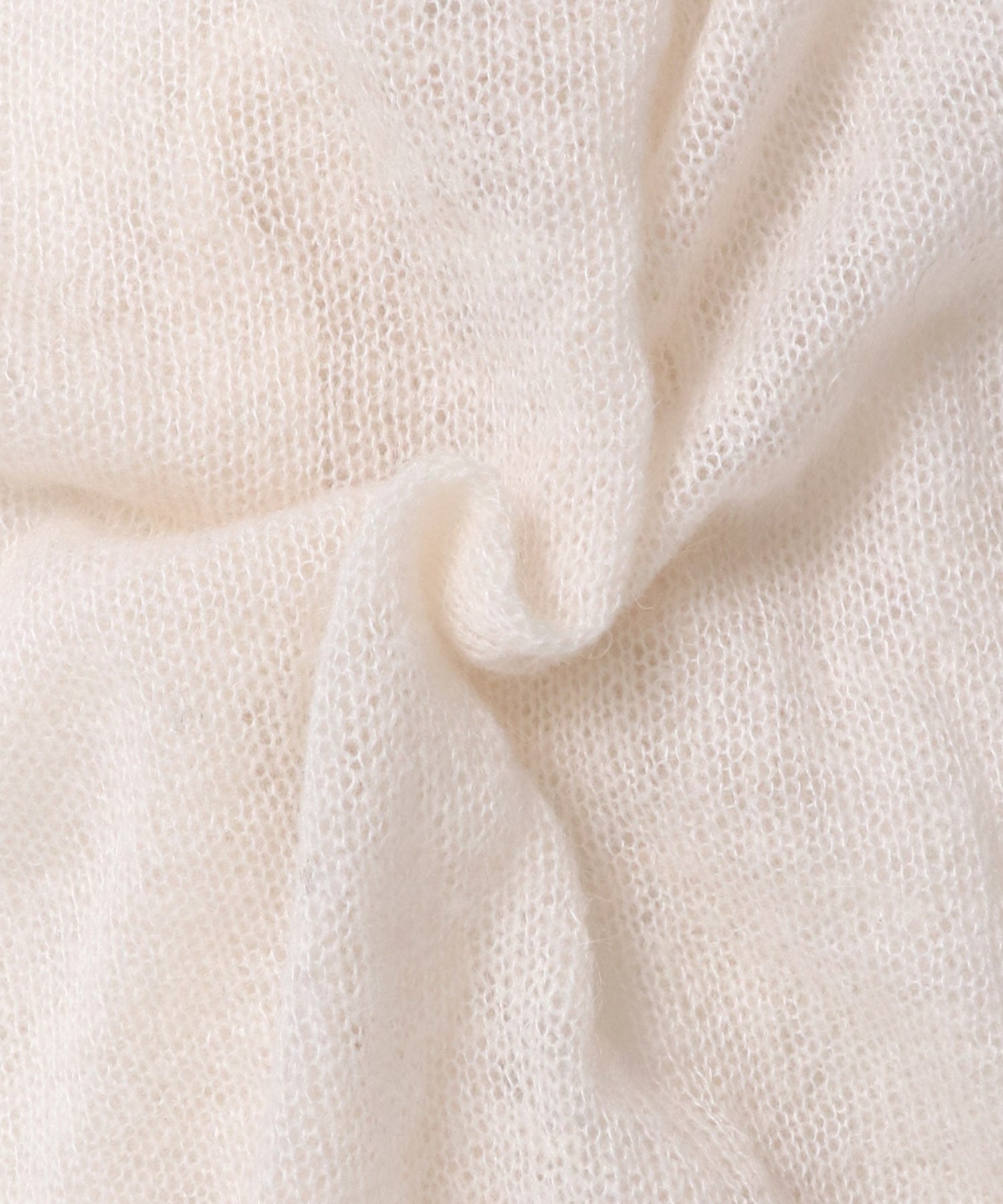 Front and back 2WAY back ribbon sheer knit