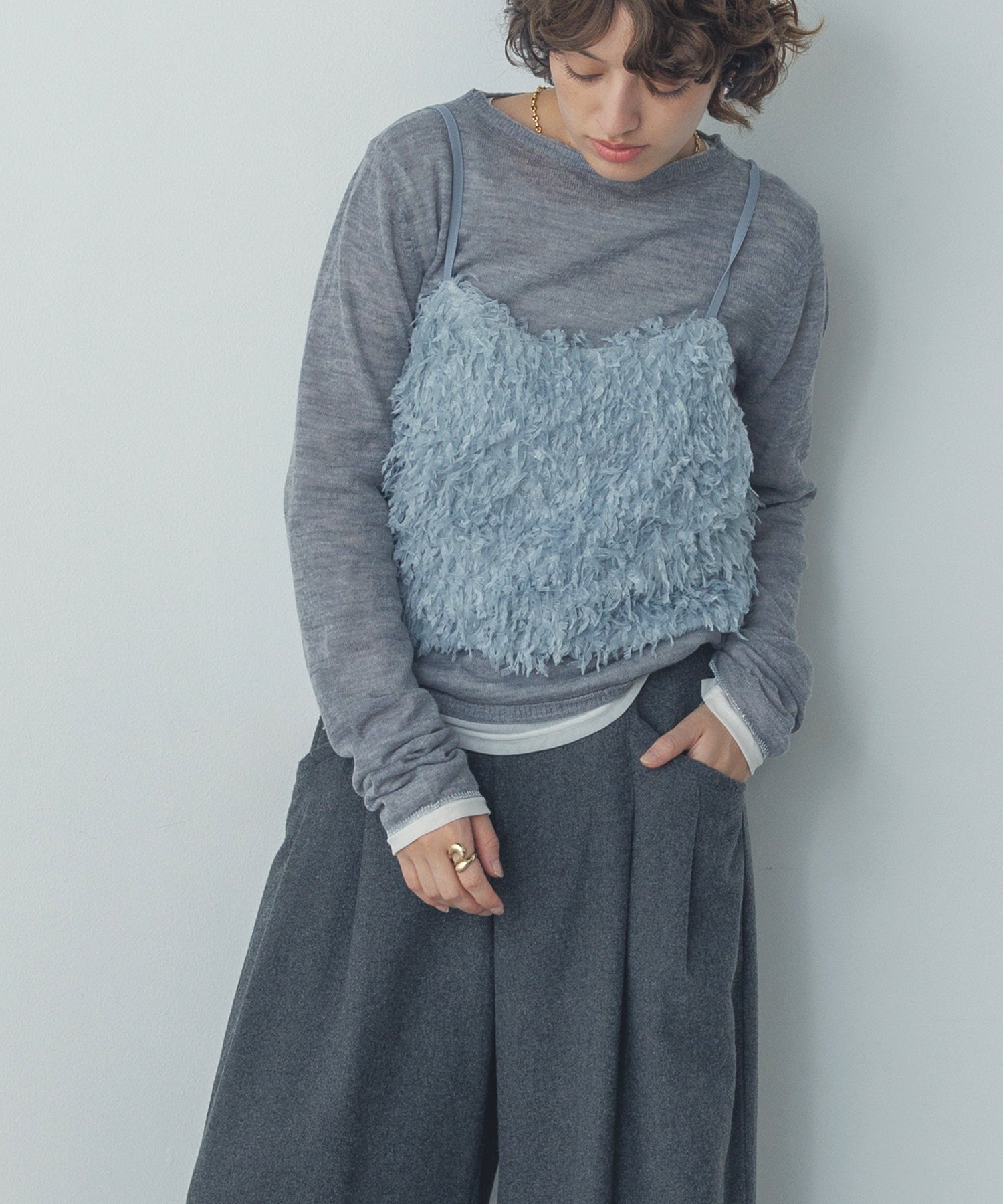 テープヤーン シャギービスチェ