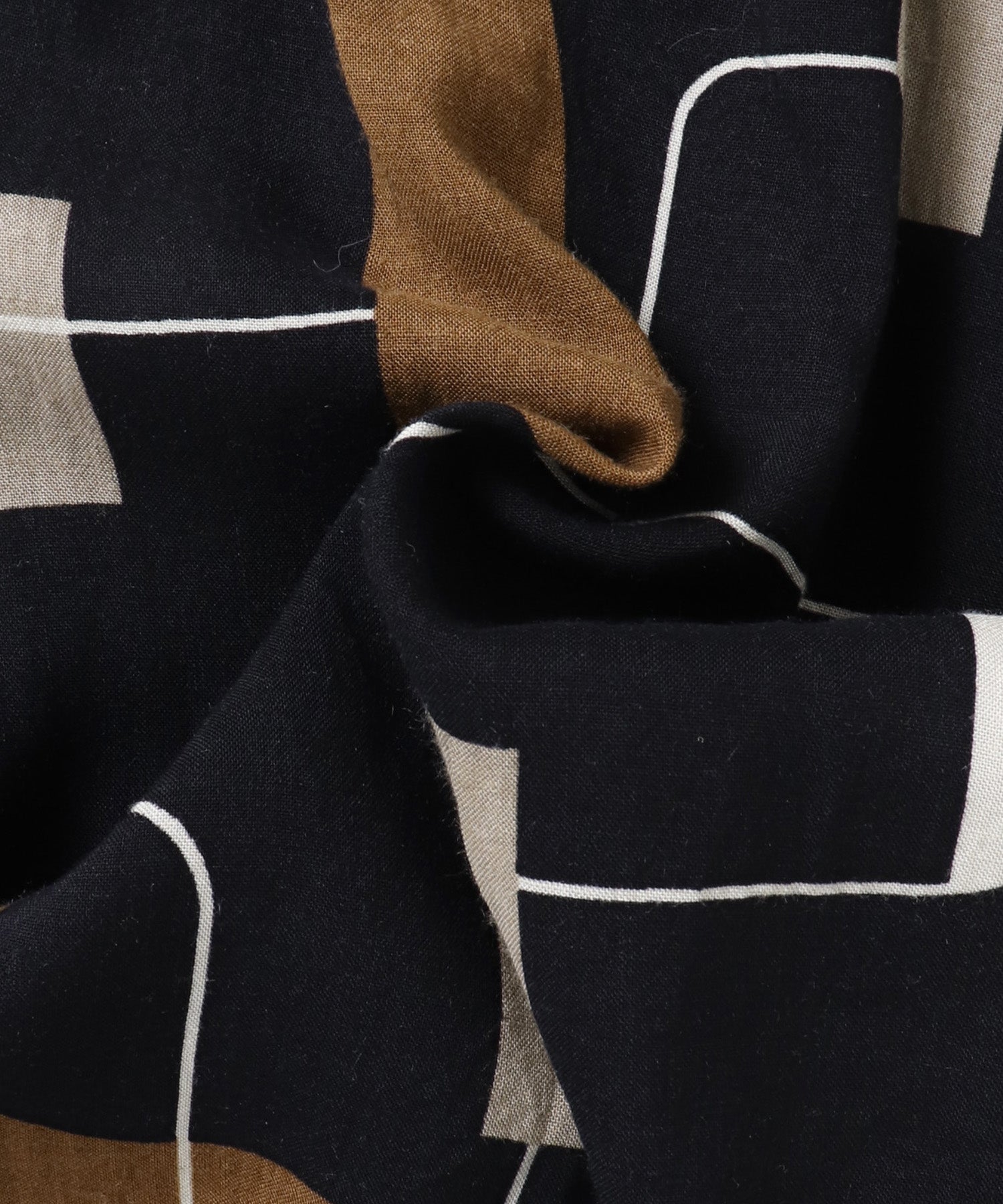 レーヨン スラブプリント イージーパンツ