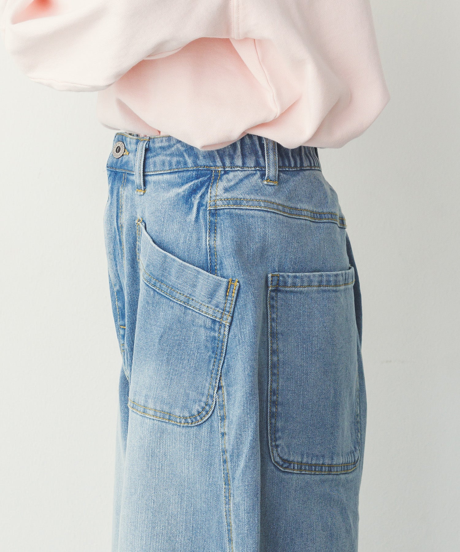 ストレッチデニム ワークパンツ