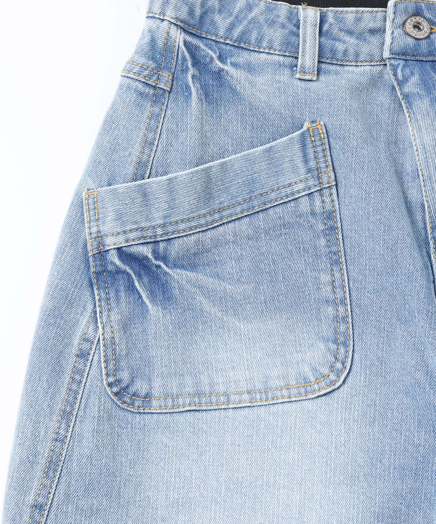 ストレッチデニム ワークパンツ