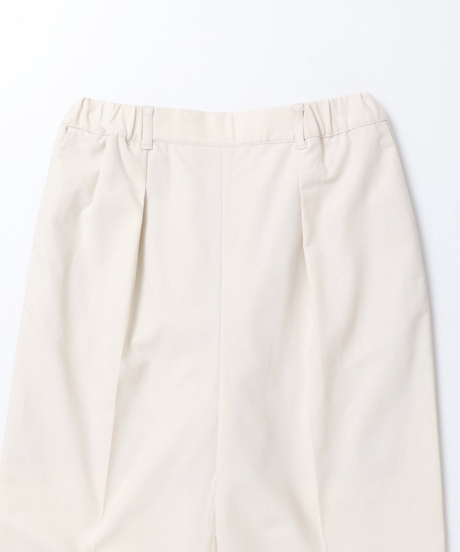 FRENCH LINEN STRAIGHT-LEG PANTS