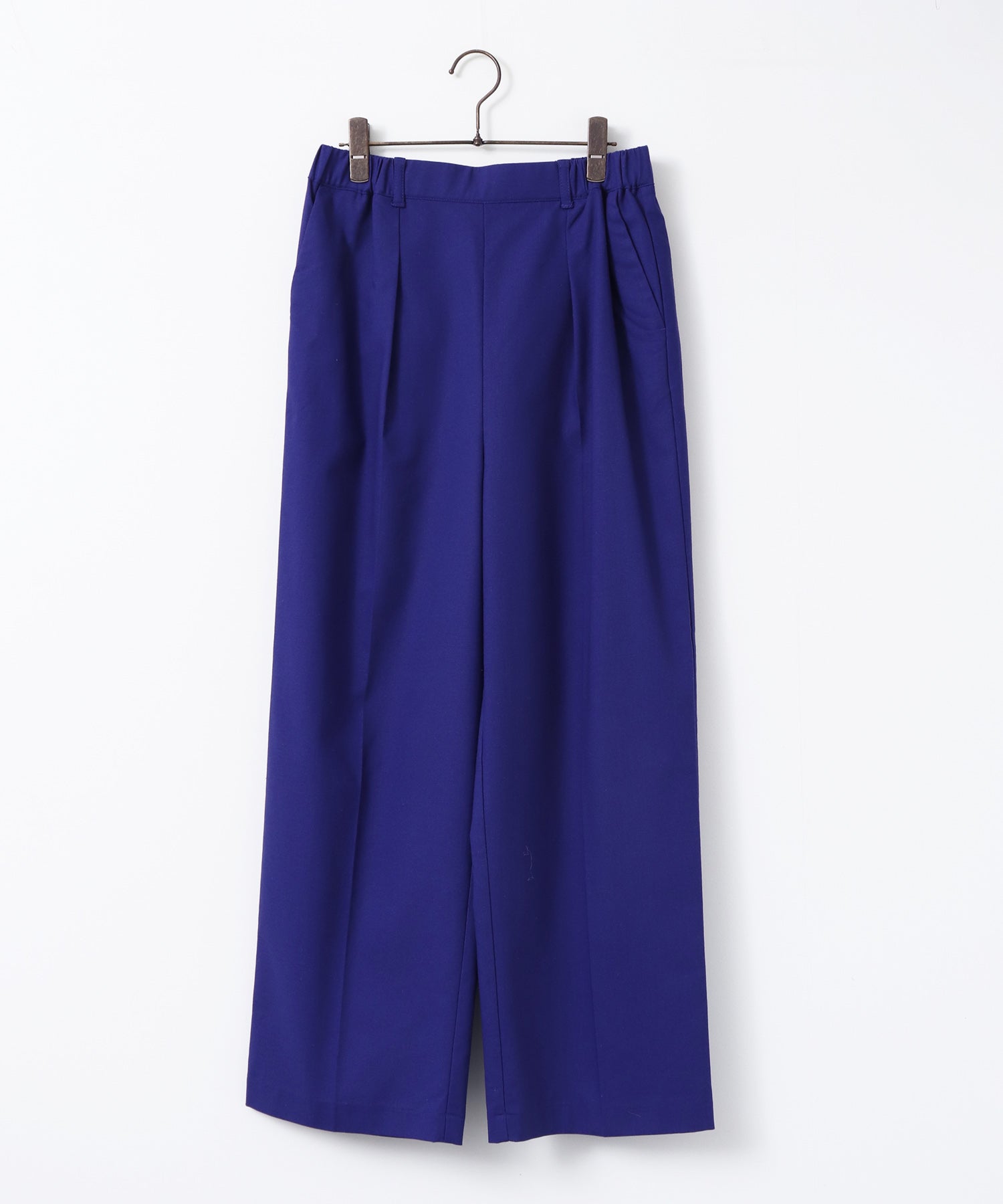 FRENCH LINEN STRAIGHT-LEG PANTS
