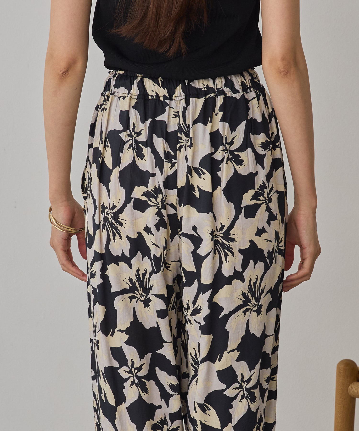 PRINTED EASY PANTS