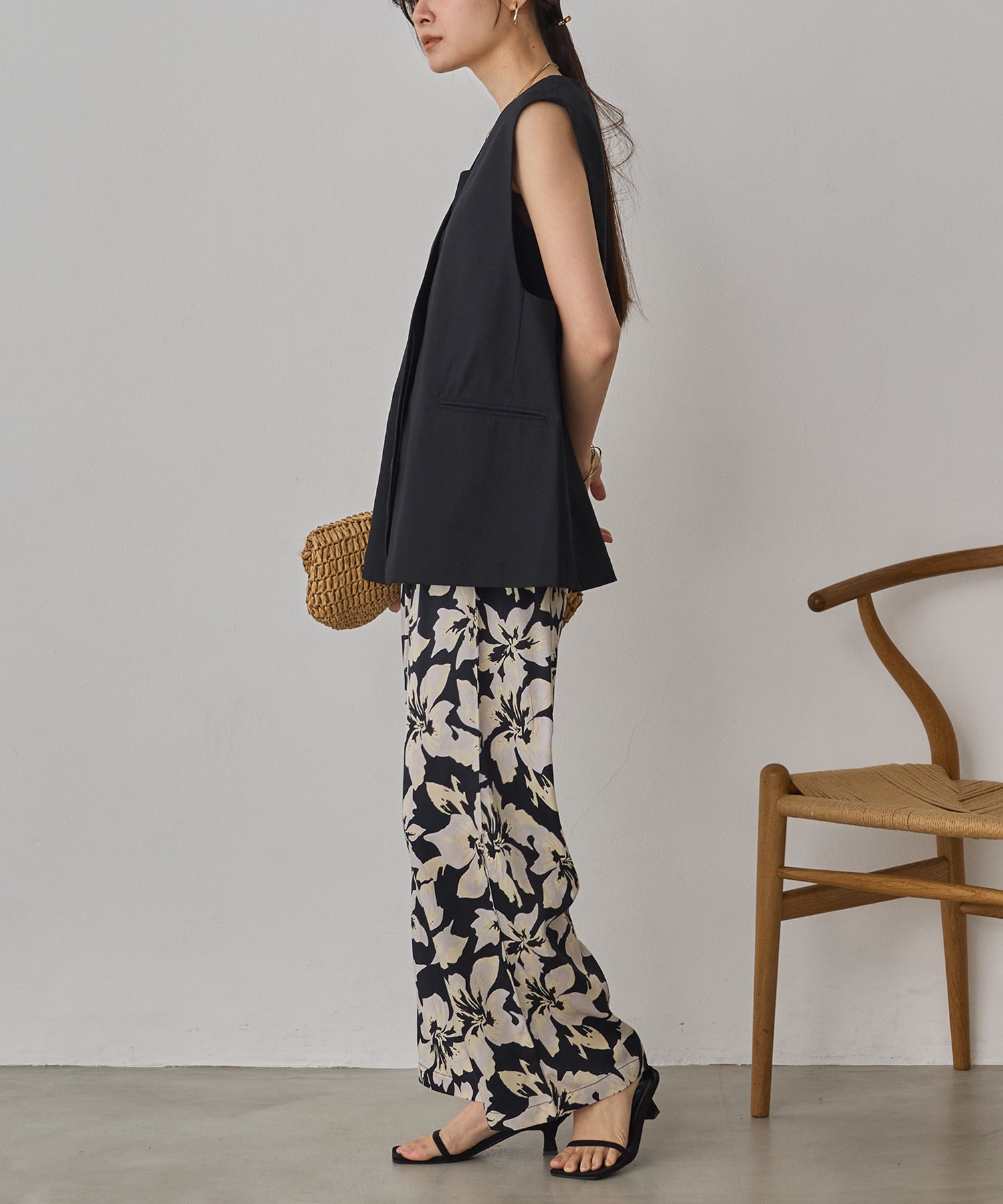 PRINTED EASY PANTS