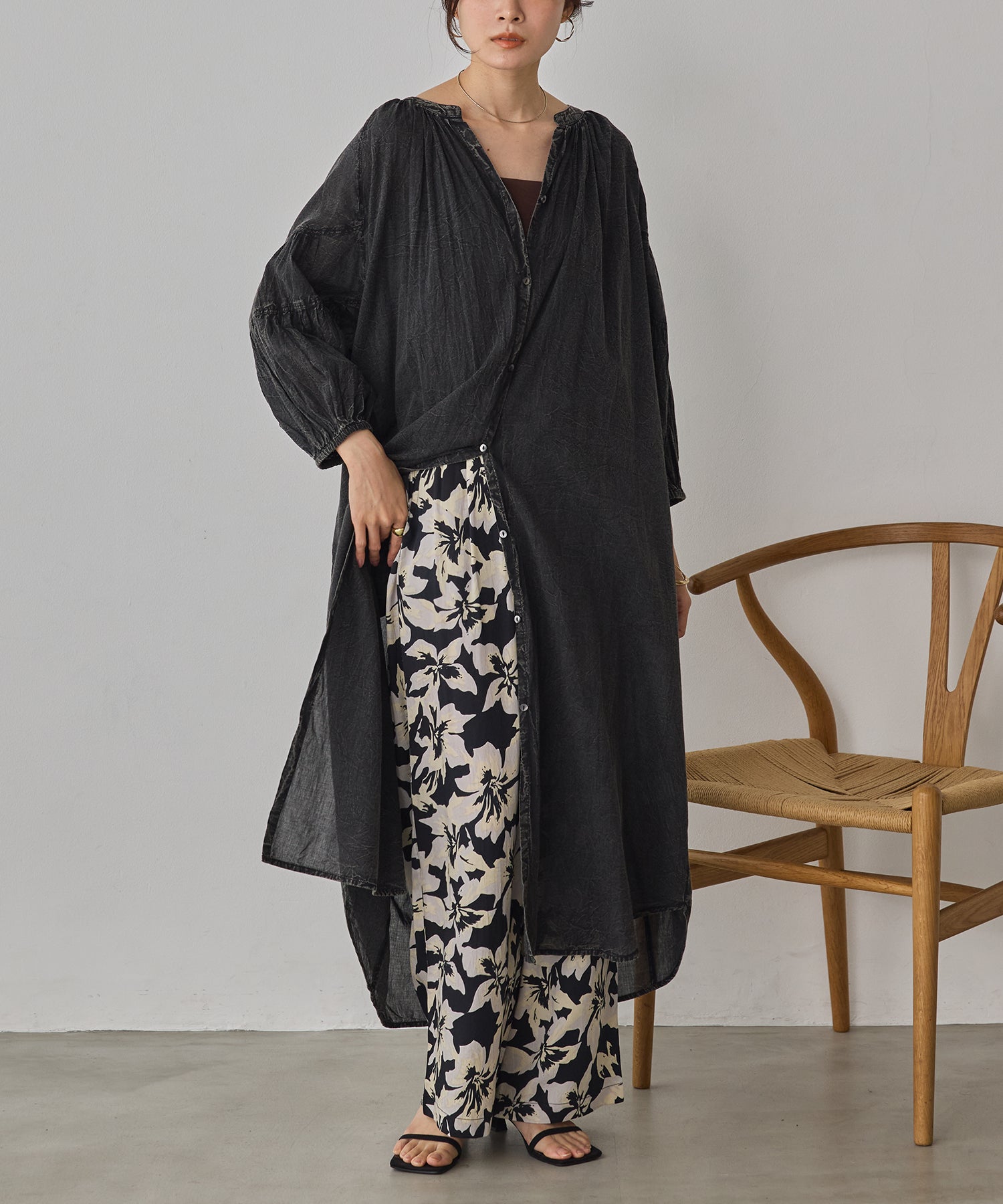 PRINTED EASY PANTS