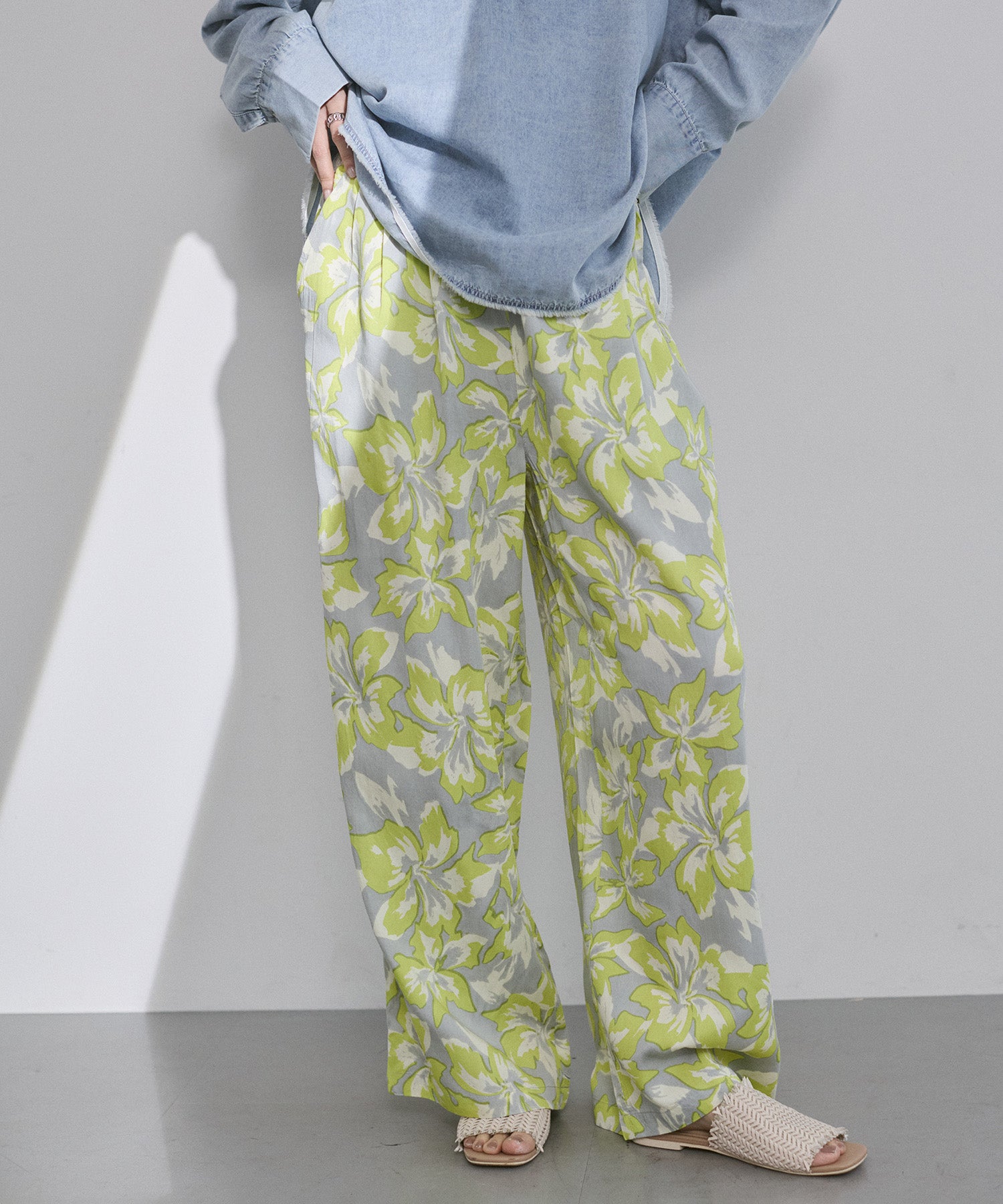 PRINTED EASY PANTS