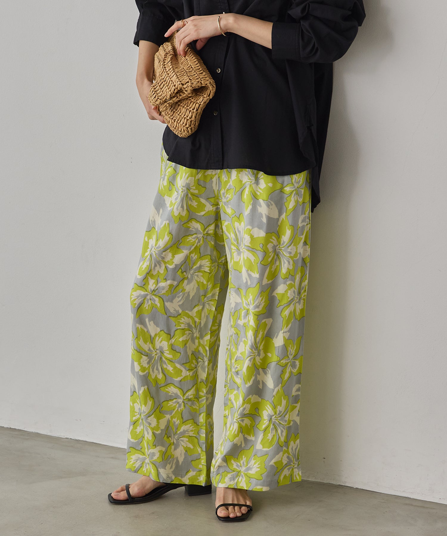 PRINTED EASY PANTS