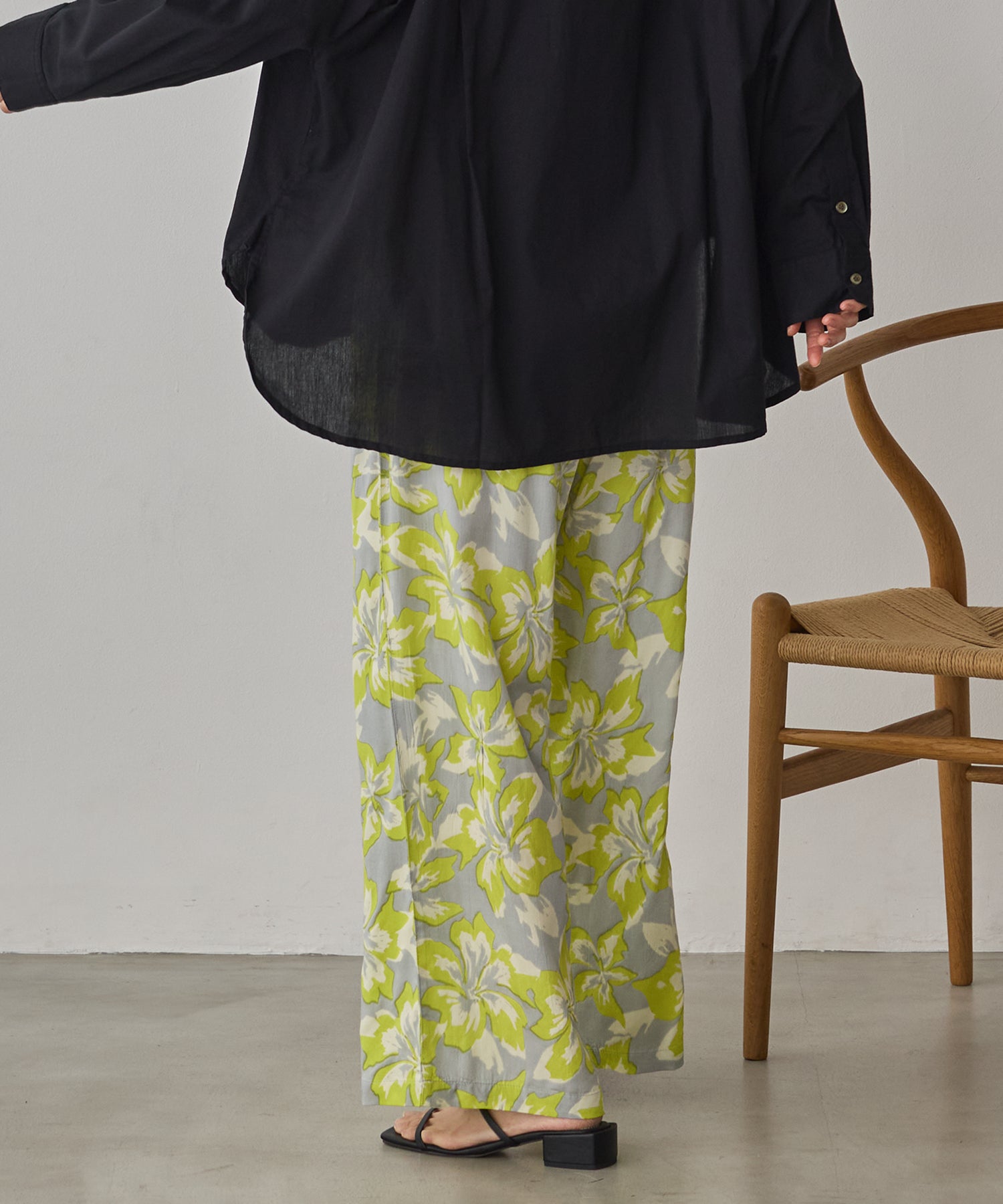 PRINTED EASY PANTS