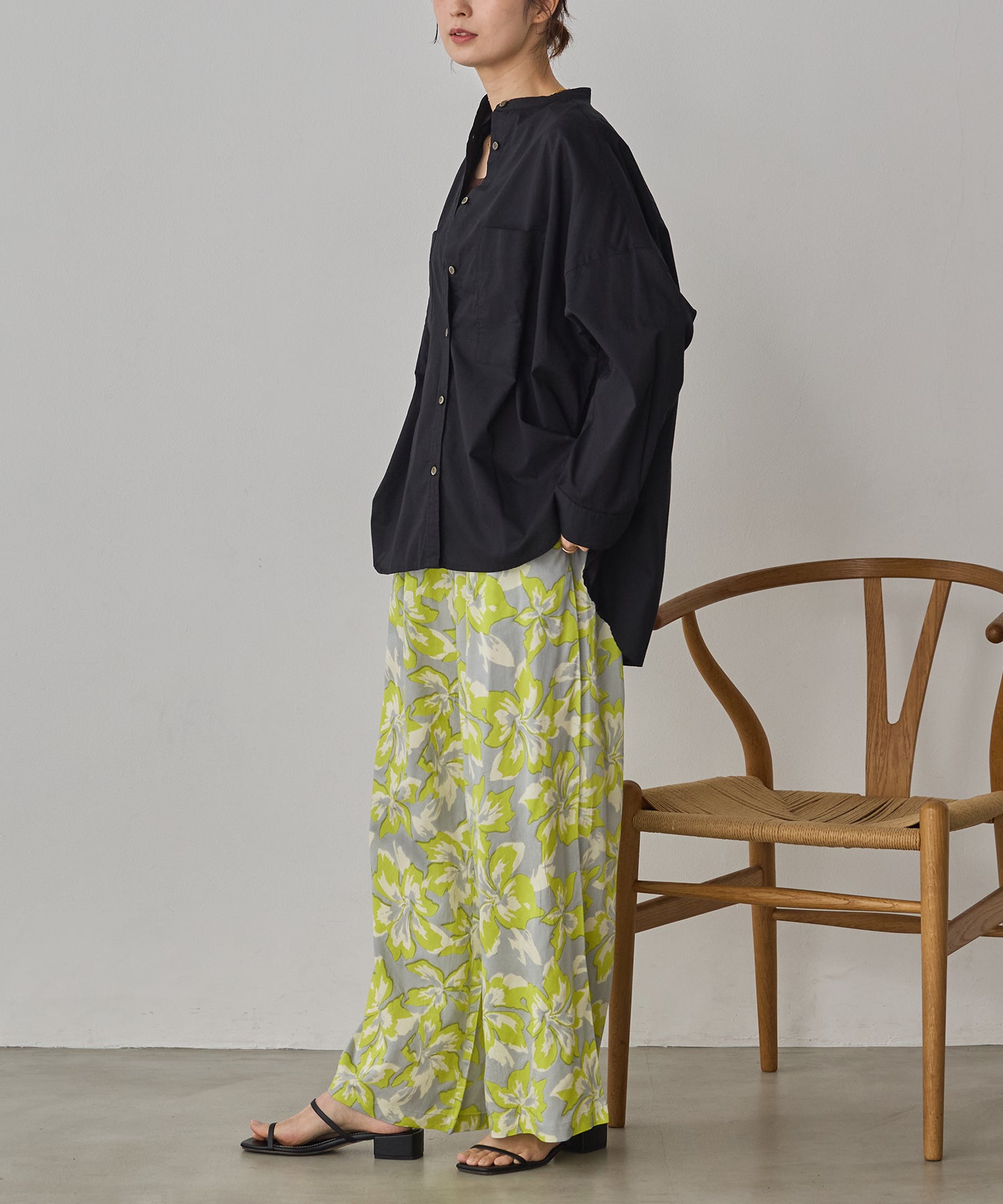 PRINTED EASY PANTS