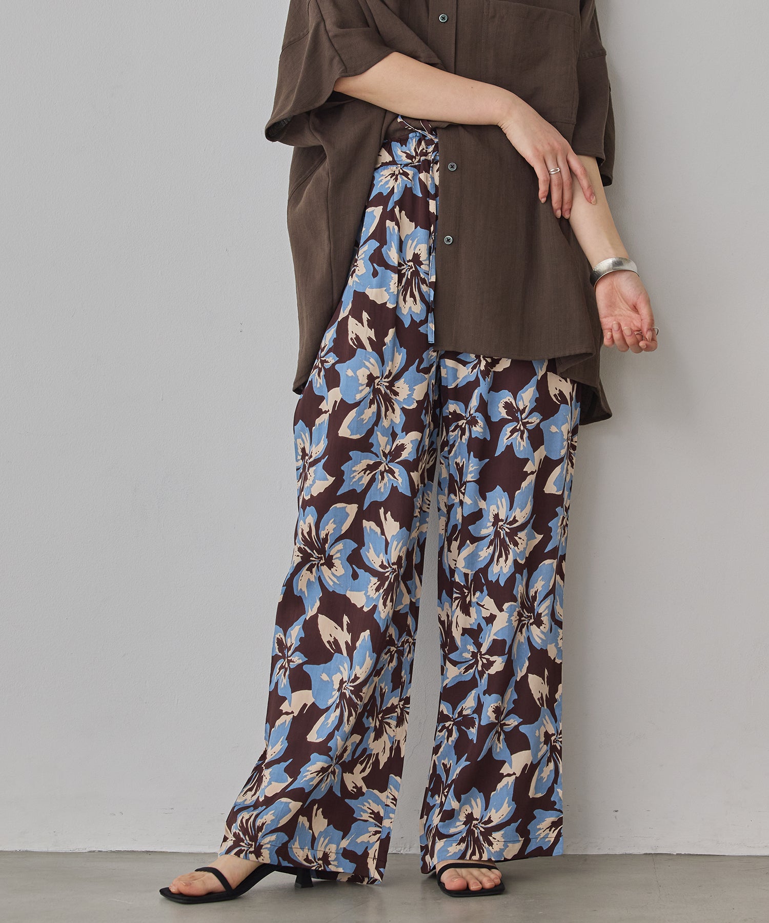 PRINTED EASY PANTS
