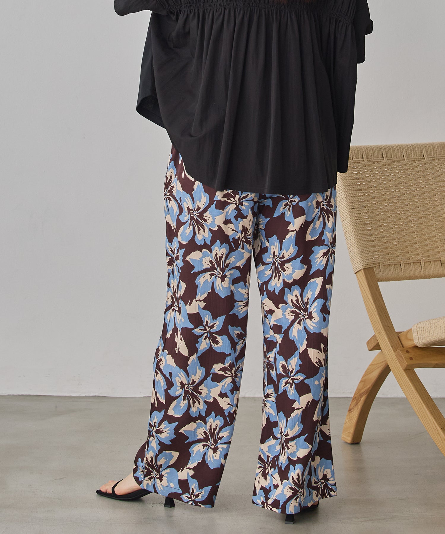 PRINTED EASY PANTS