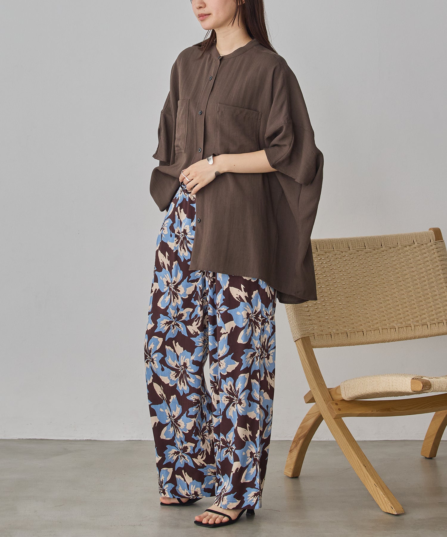 PRINTED EASY PANTS