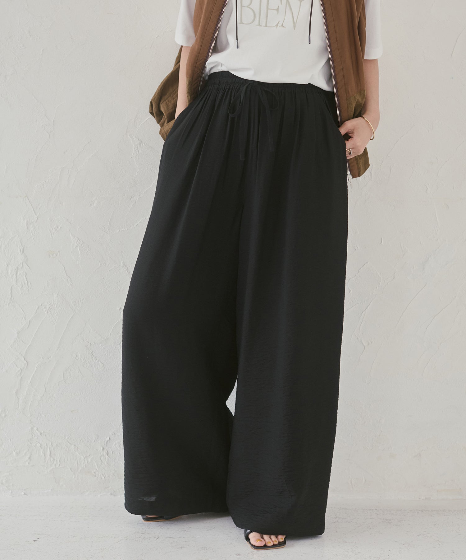 PARACHUTE FABRIC EASY PANTS