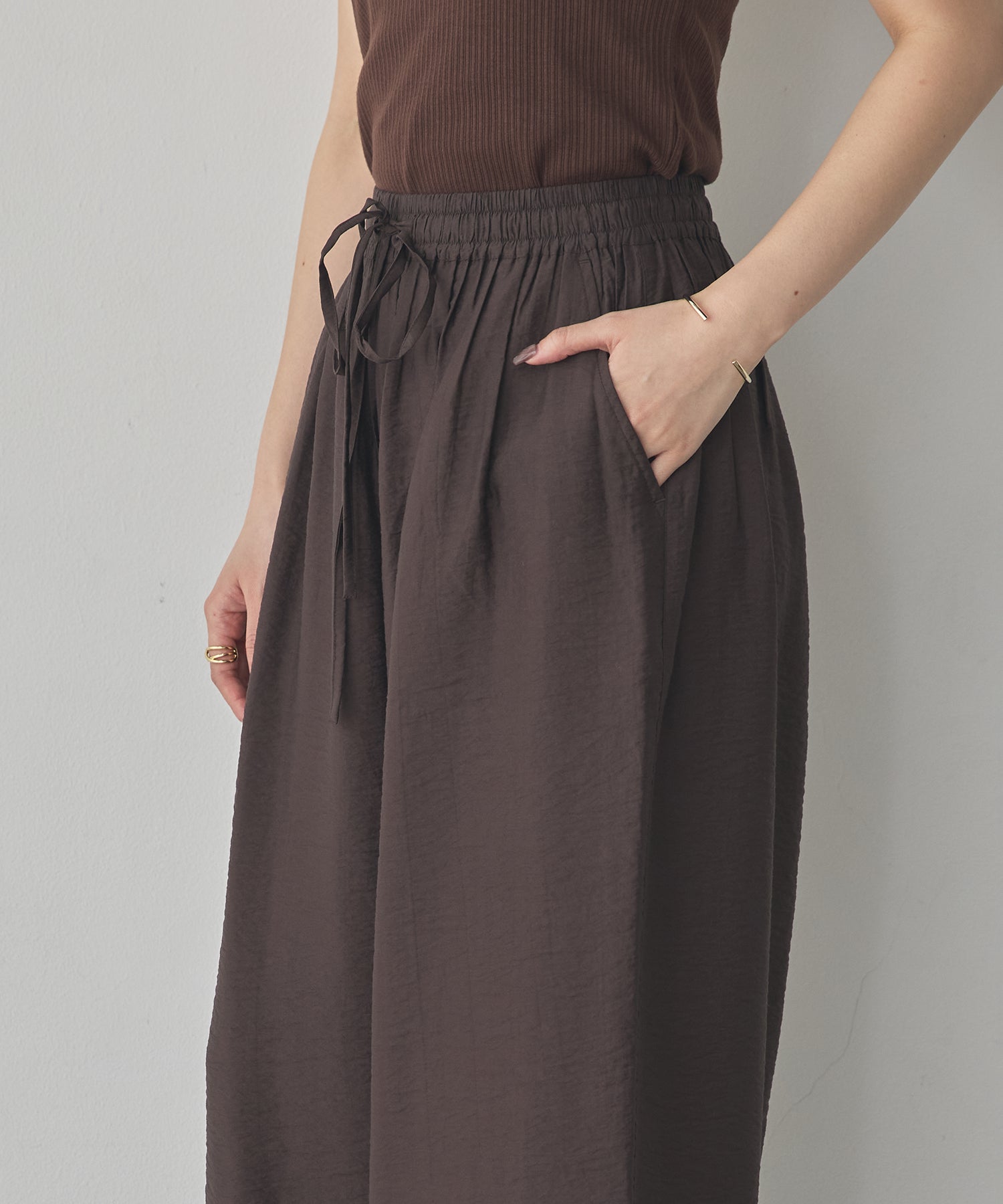 PARACHUTE FABRIC EASY PANTS
