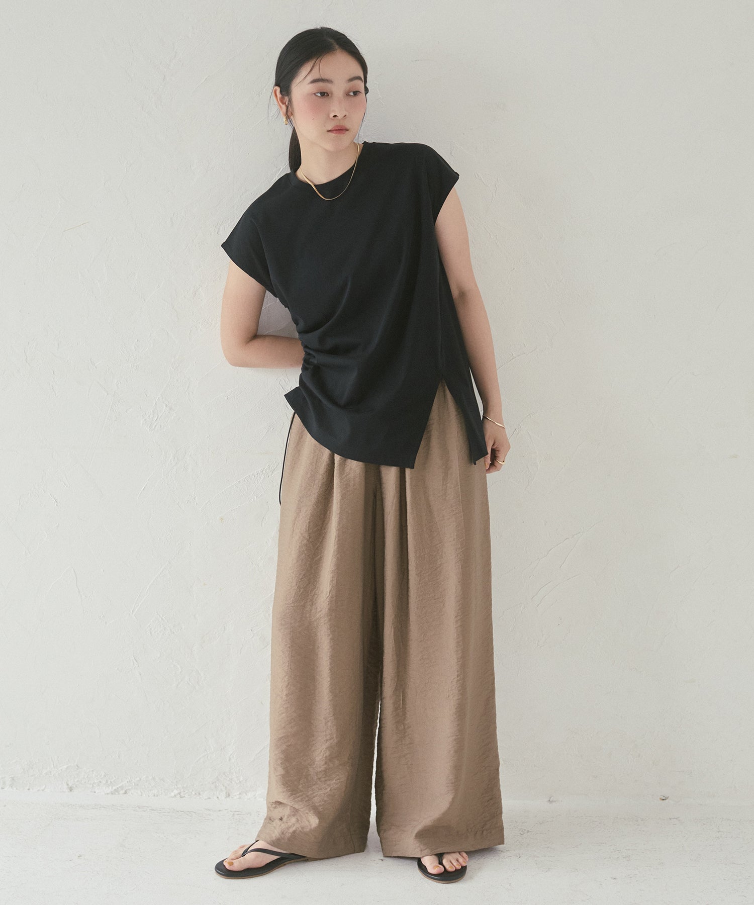 PARACHUTE FABRIC EASY PANTS