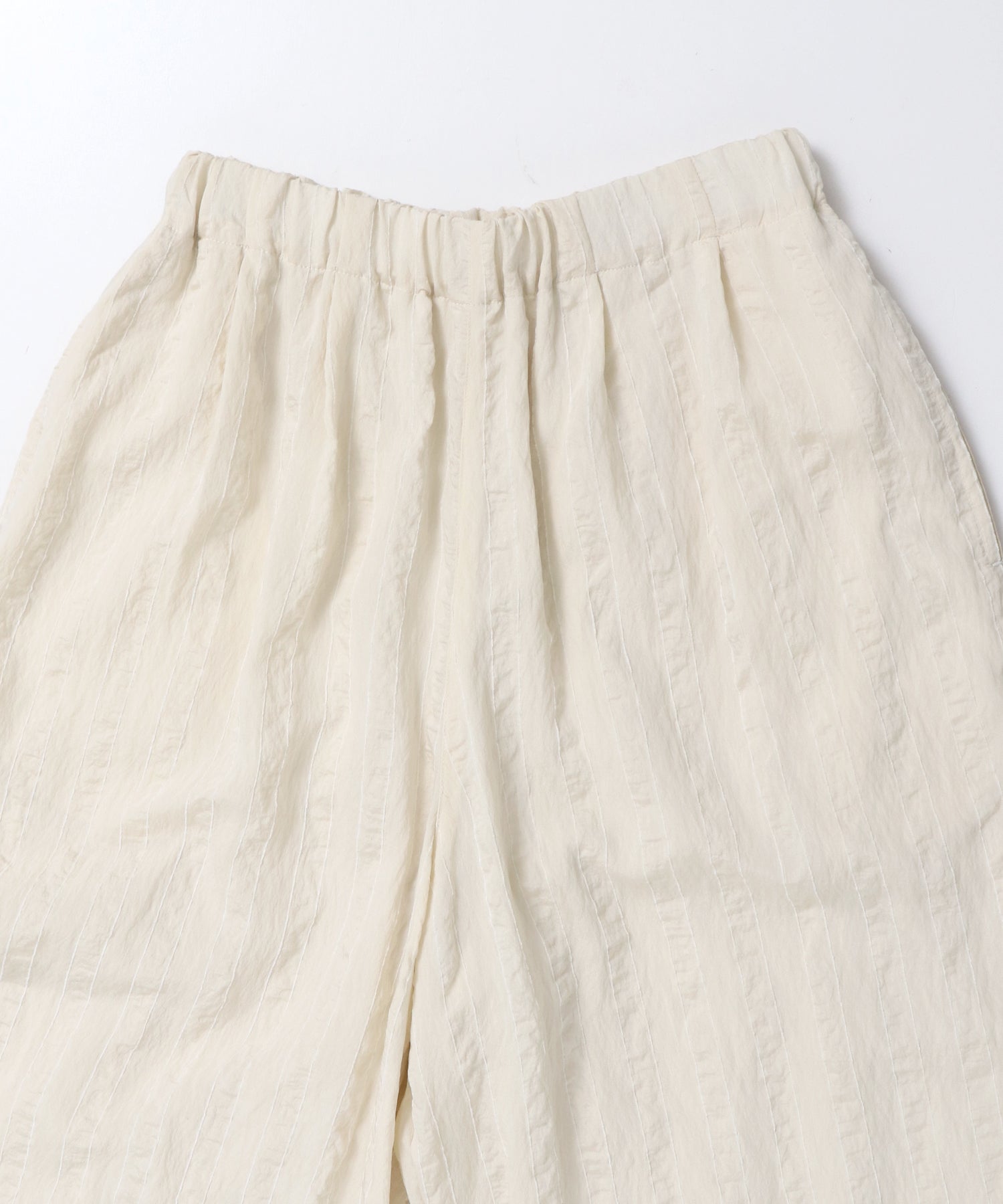 DOBBY STRIPE TUCKED-IN EASY PANTS