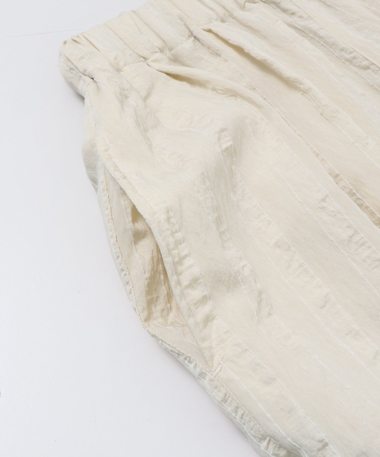 DOBBY STRIPE TUCKED-IN EASY PANTS
