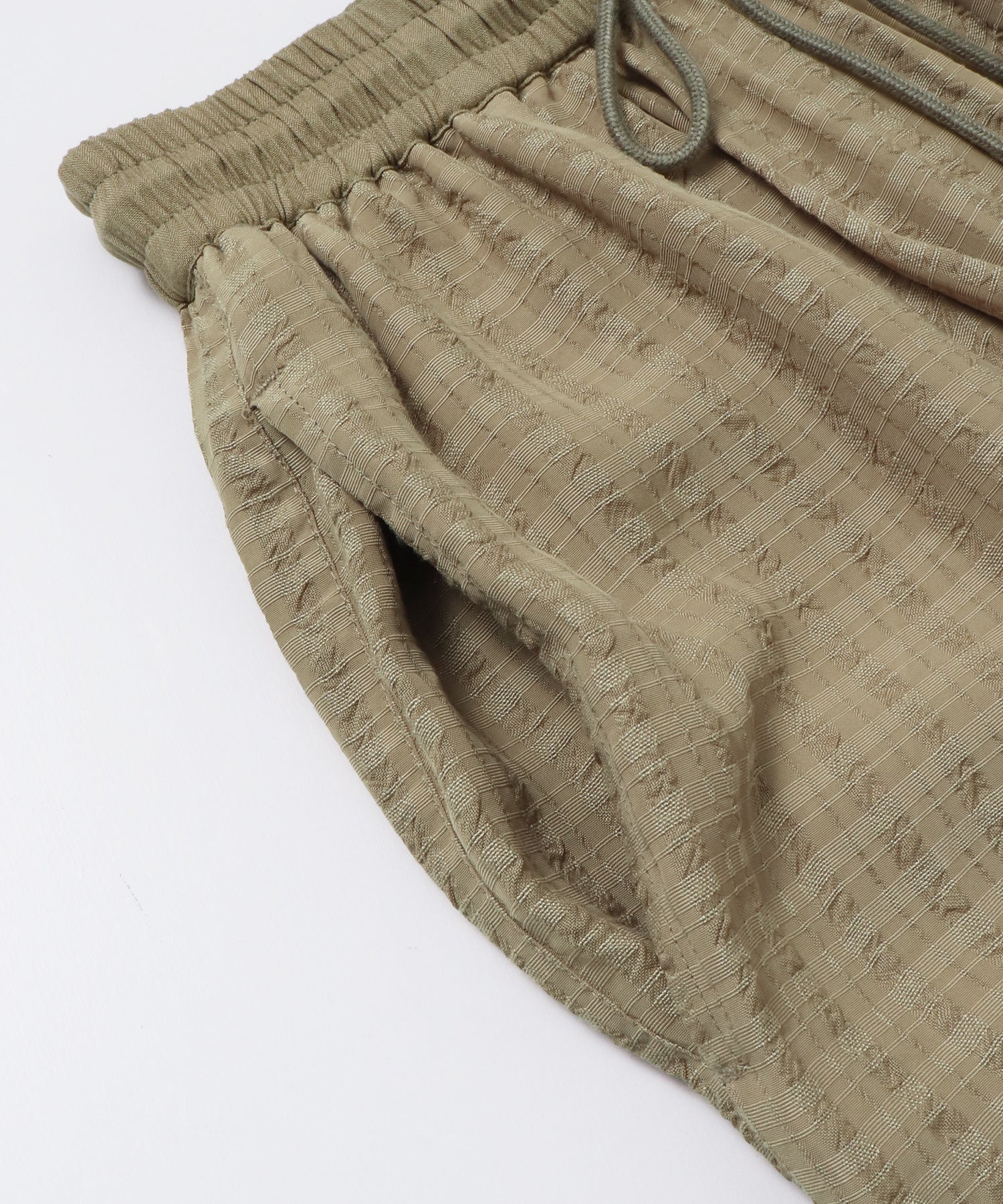 DOBBY CHECK EASY PANTS