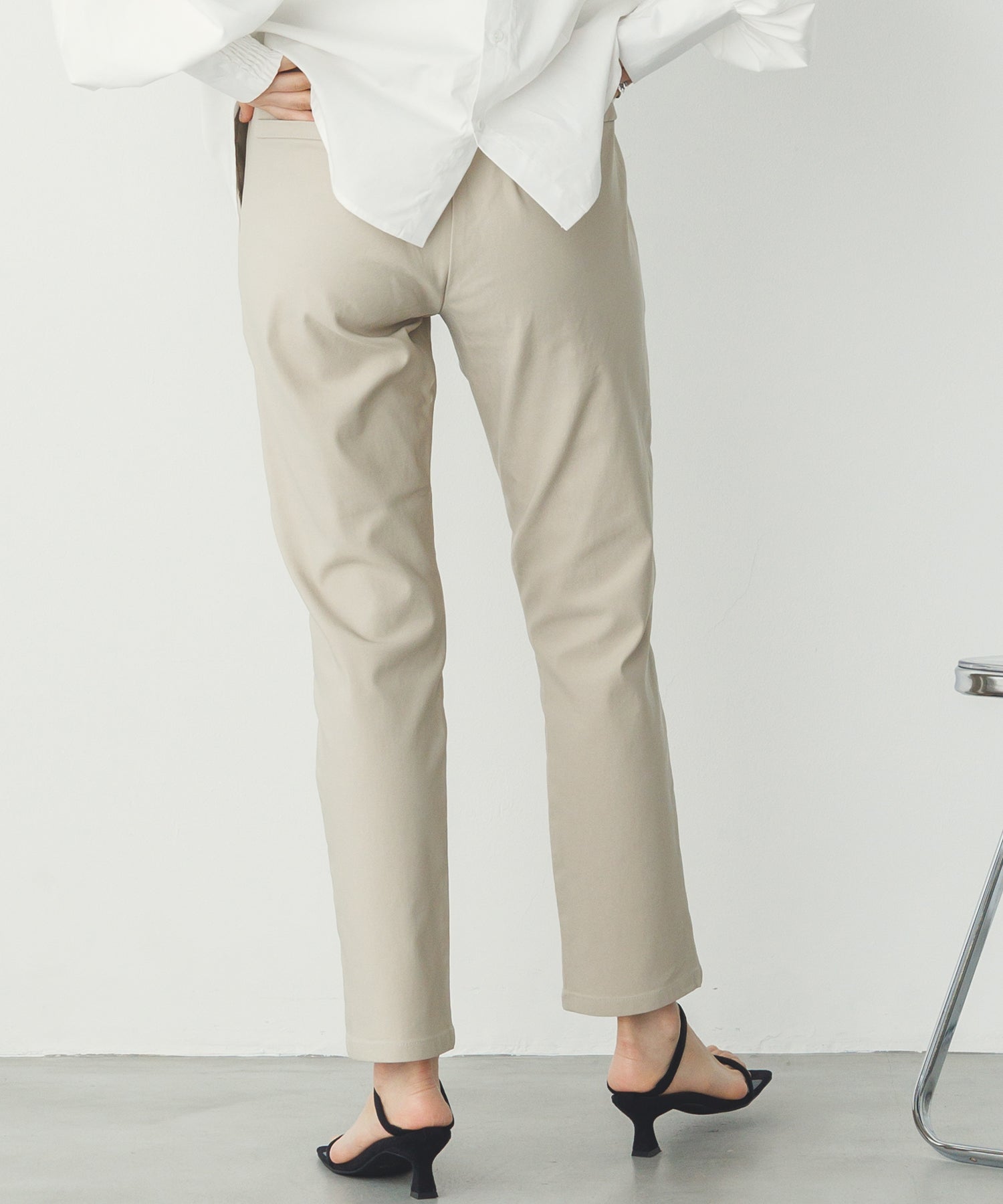 【ストレッチ】バリラクテーパードパンツ S/Mサイズ