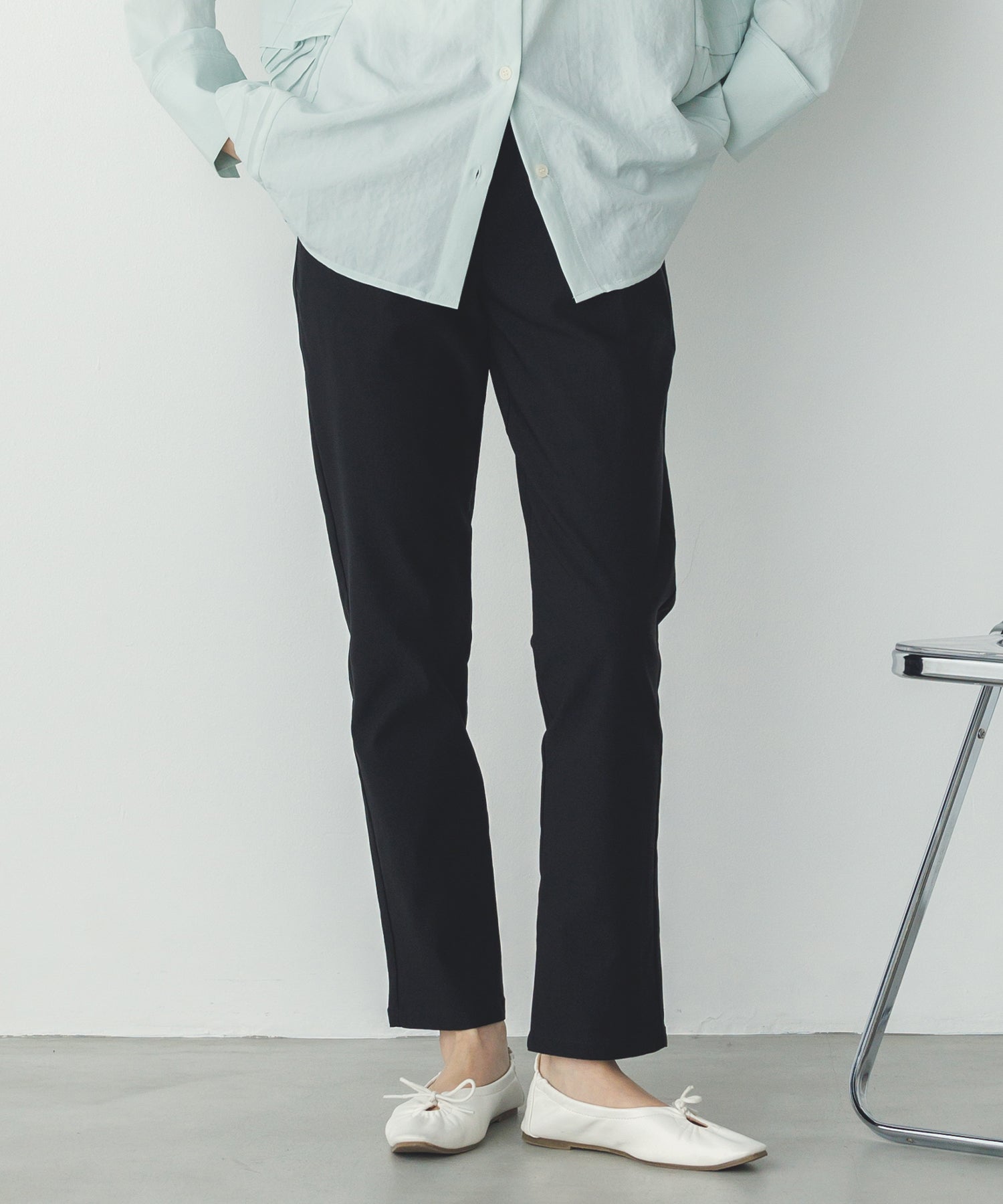 【ストレッチ】バリラクテーパードパンツ S/Mサイズ