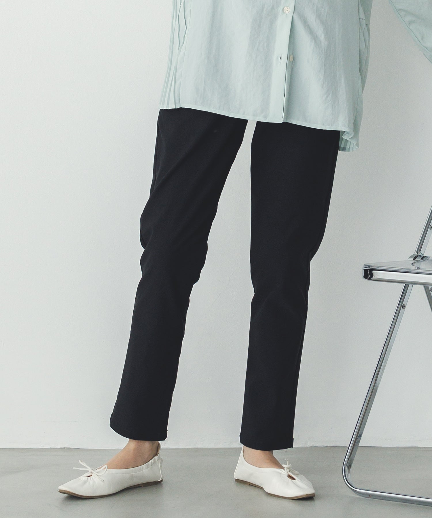 【ストレッチ】バリラクテーパードパンツ S/Mサイズ