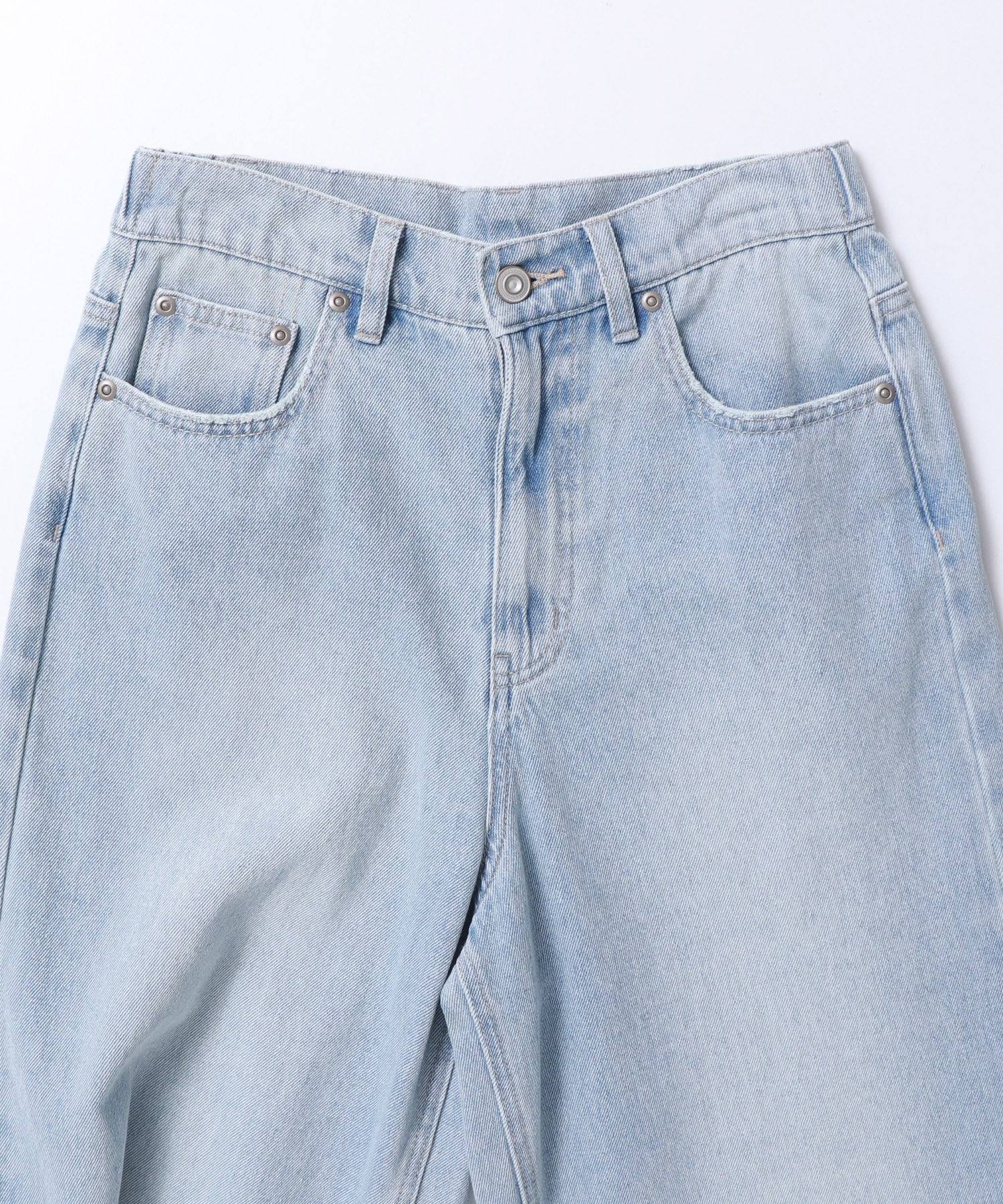 DENIM/TWILL BUGGY PANTS