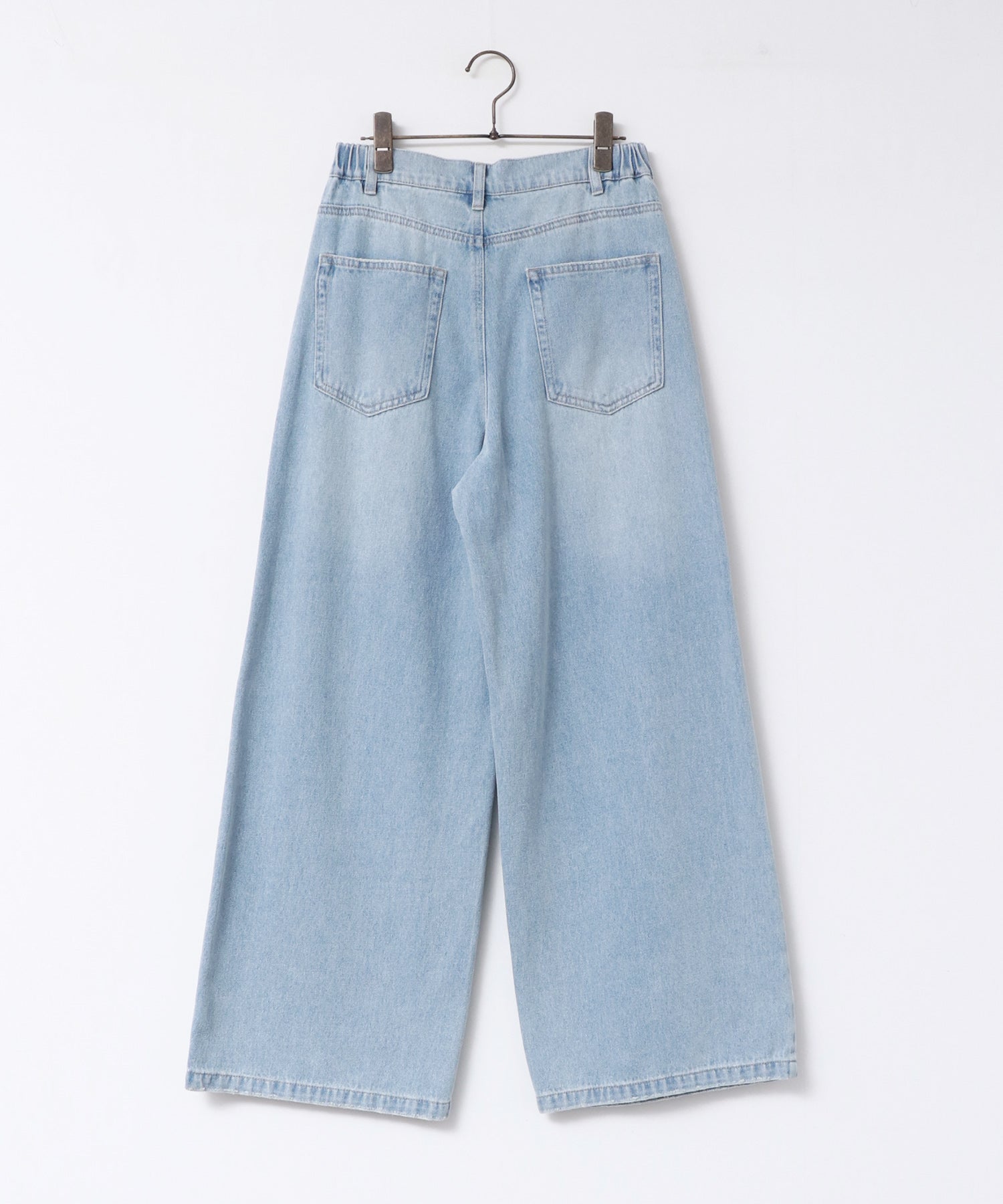 DENIM/TWILL BUGGY PANTS