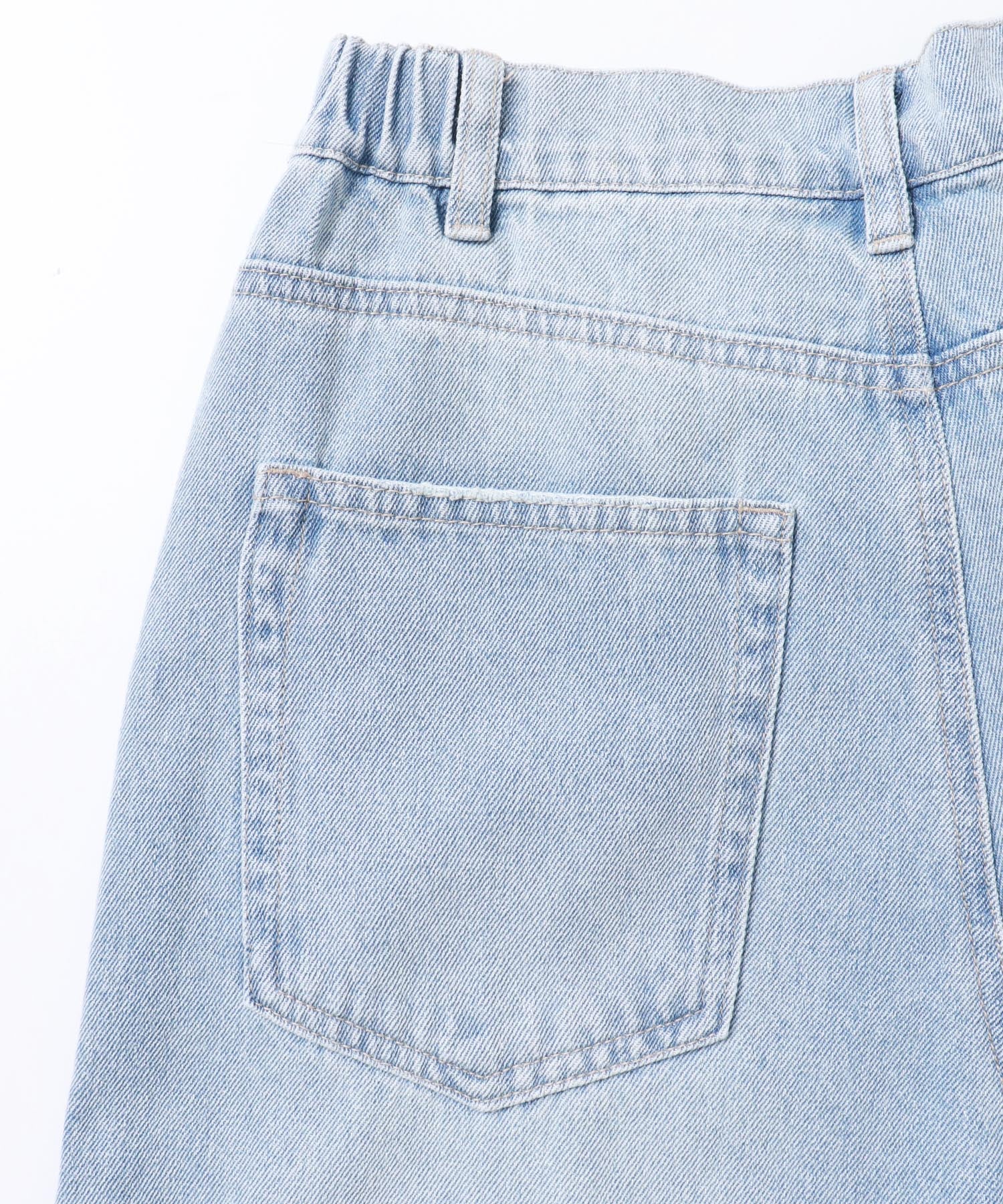 DENIM/TWILL BUGGY PANTS