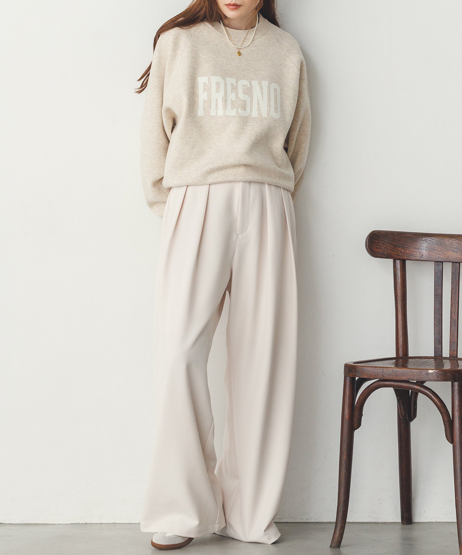 ストレッチワイドパンツ