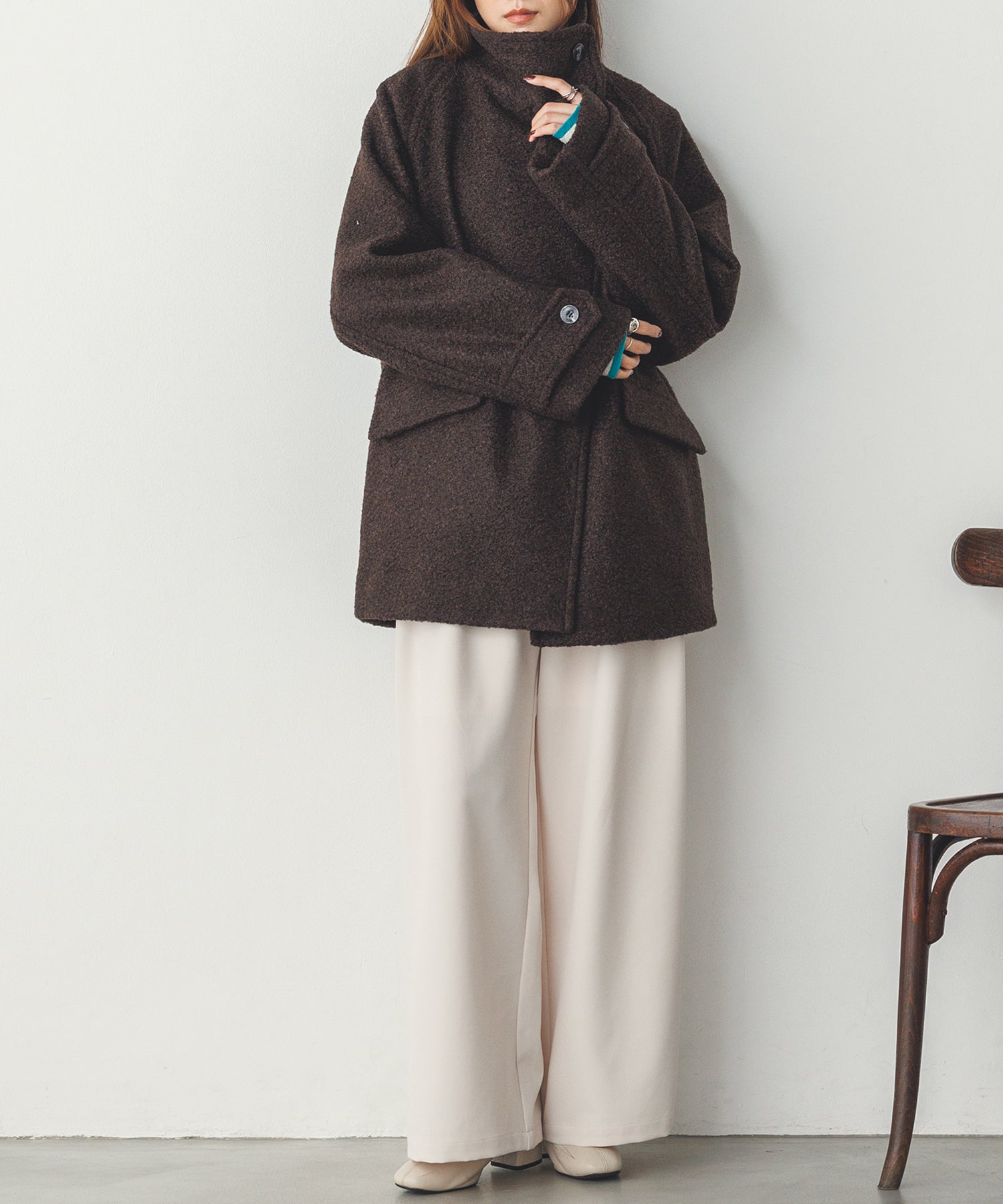 ストレッチワイドパンツ