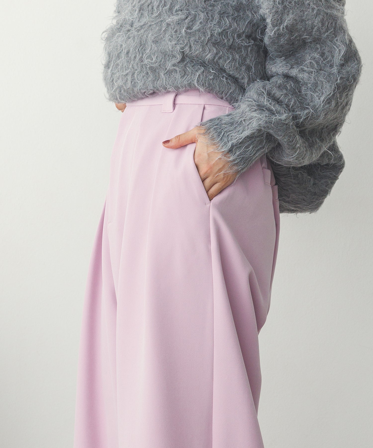 ストレッチワイドパンツ