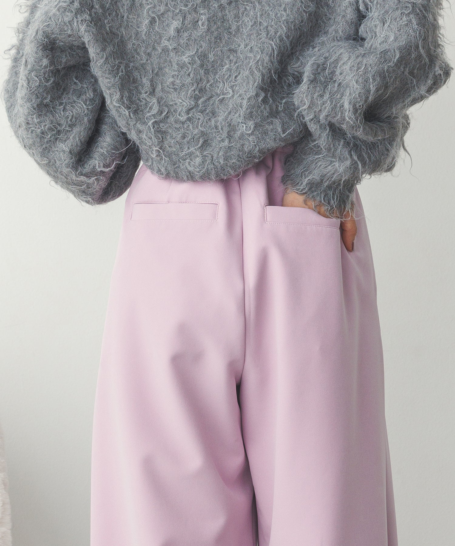 ストレッチワイドパンツ