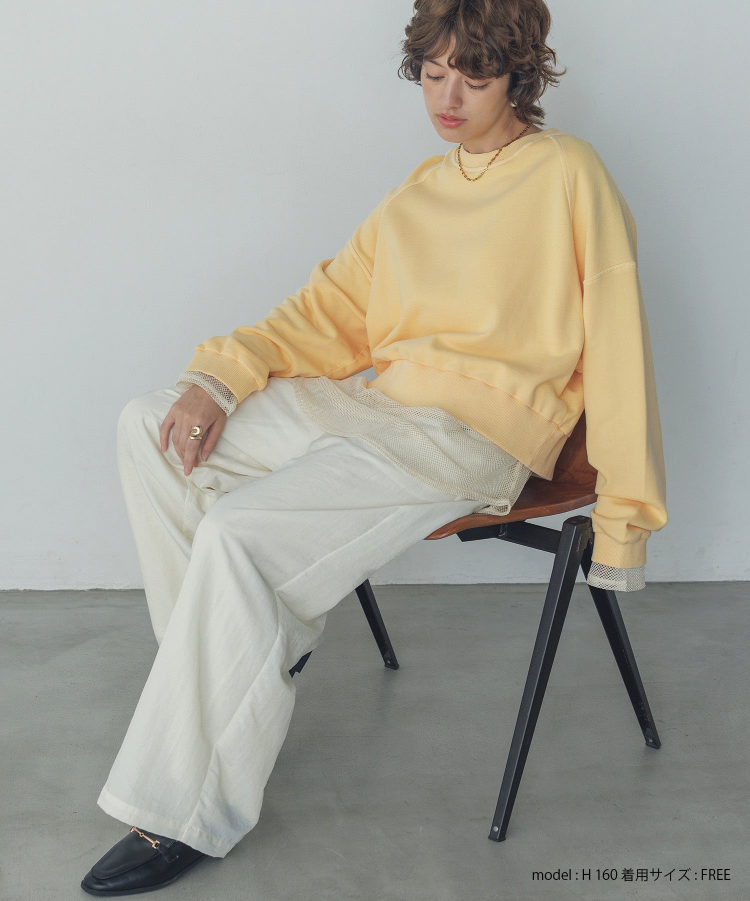 ナイロンツイル タックパンツ